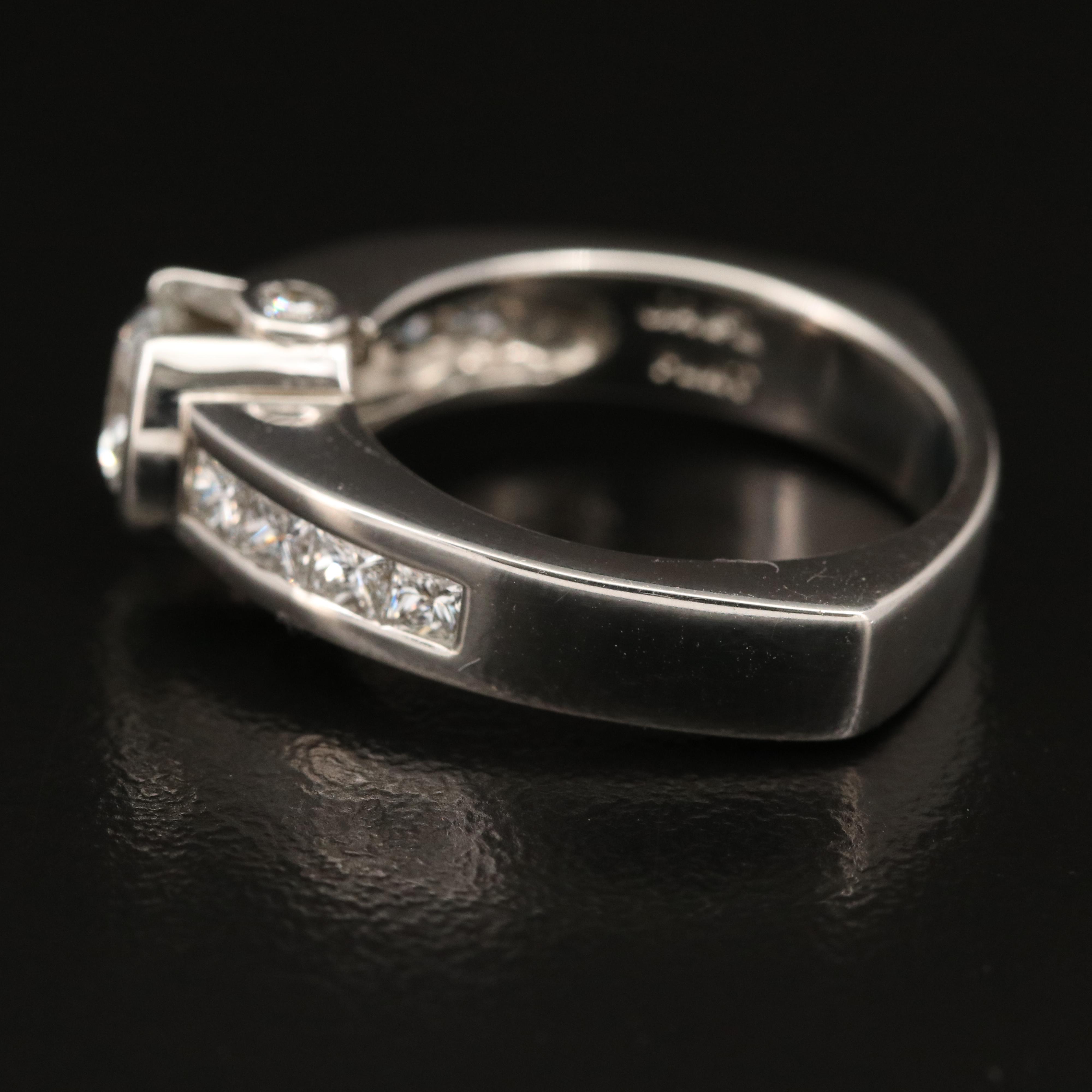 Platinum 1.82 CTW Diamond Ring