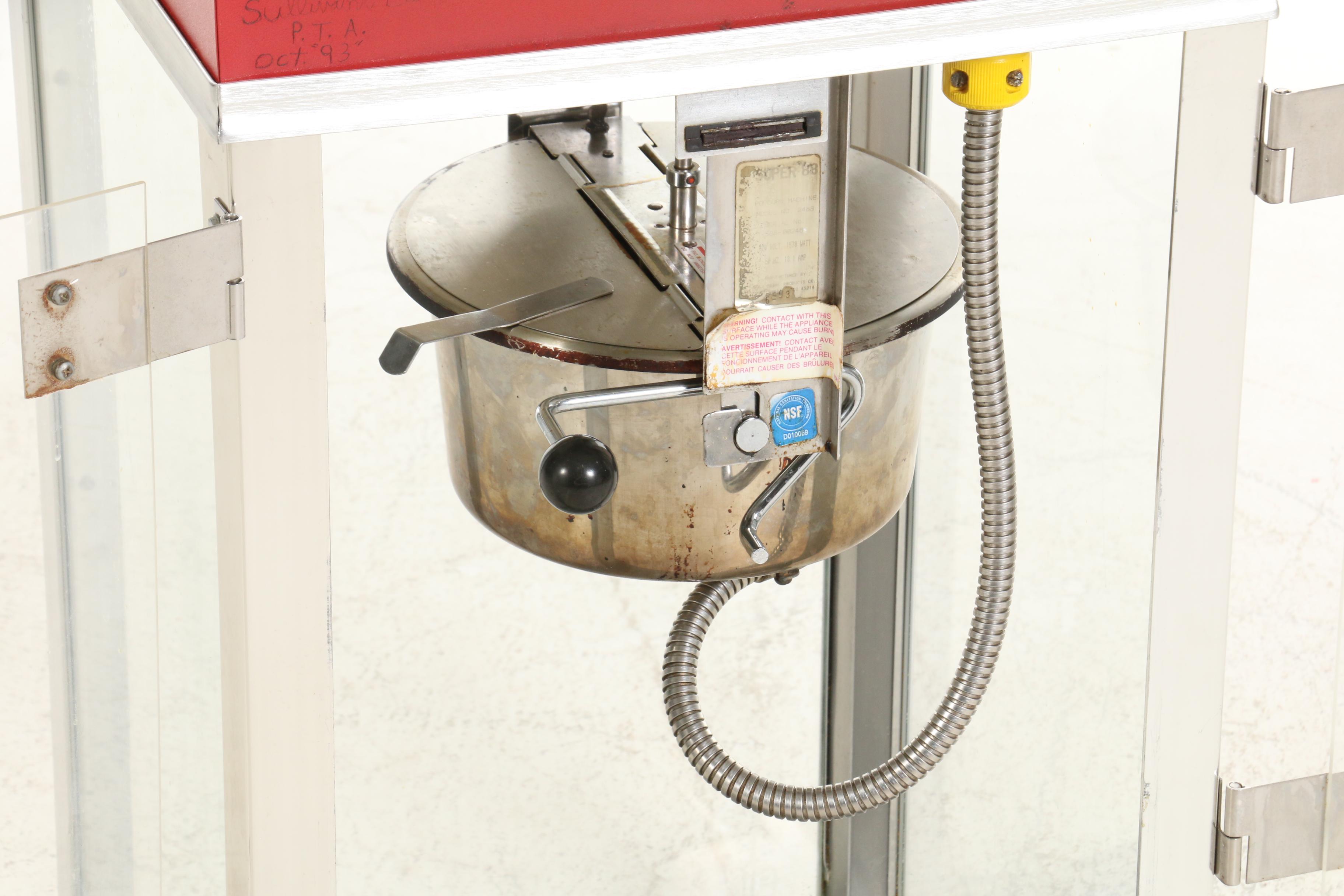 Super 88 Model 2488 Tabletop Popcorn Machine