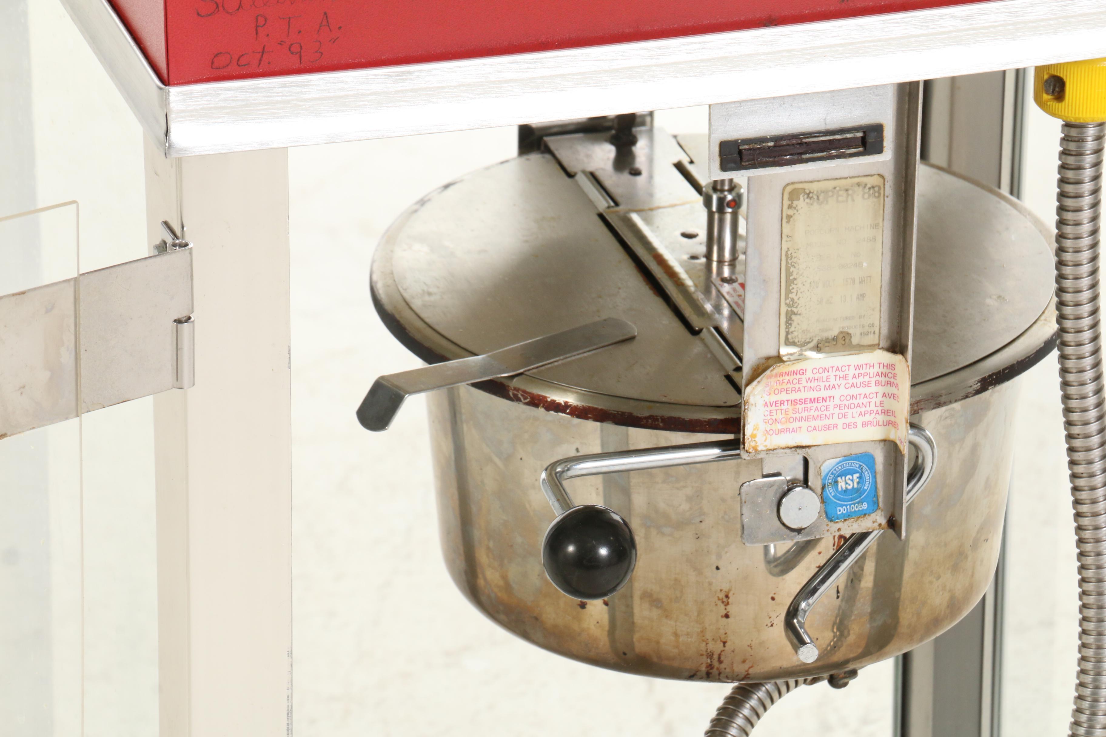 Super 88 Model 2488 Tabletop Popcorn Machine