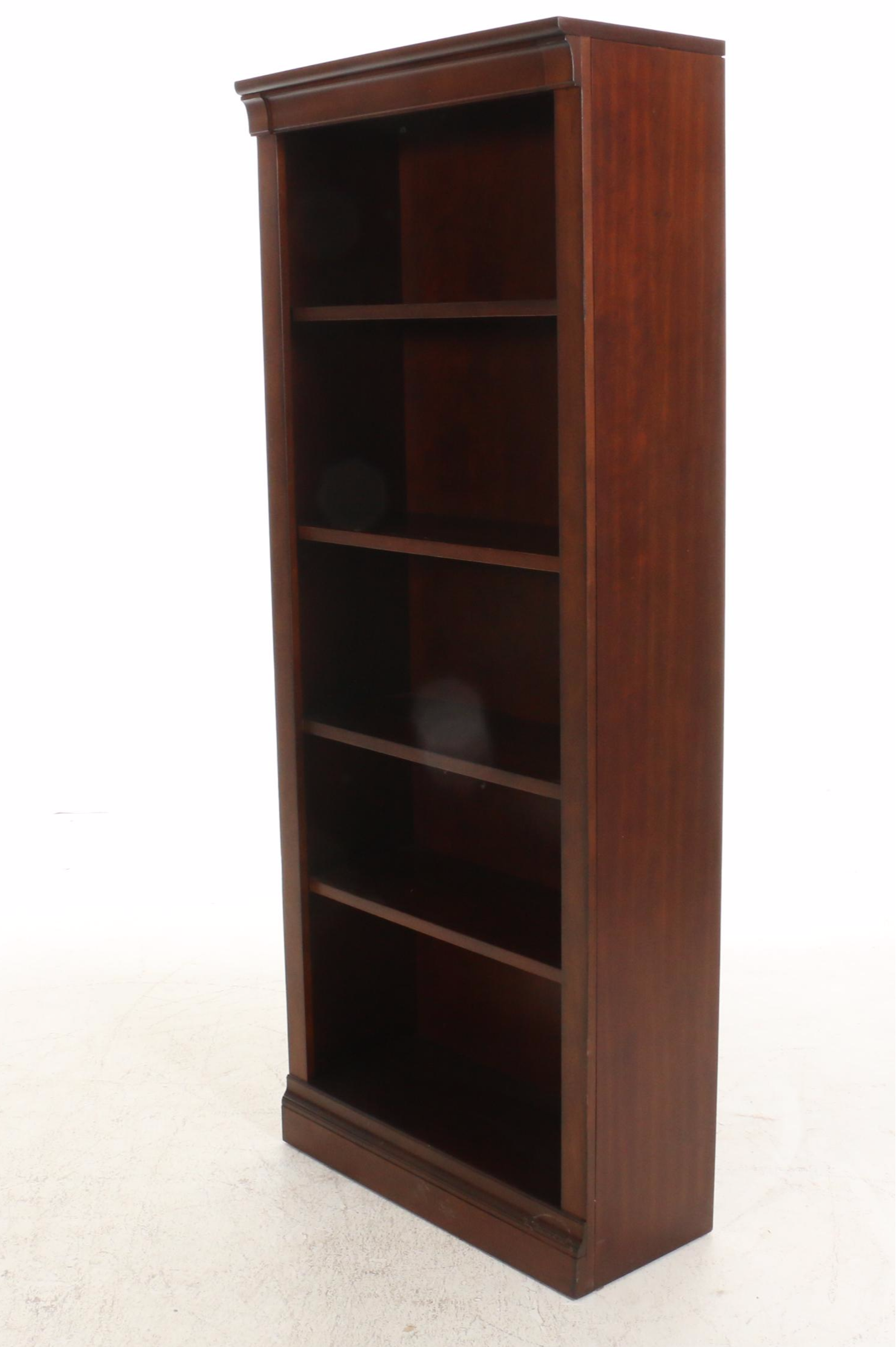 Pair of Aspenhome "Chateau de Vin" Cherry-Stained Bookcases