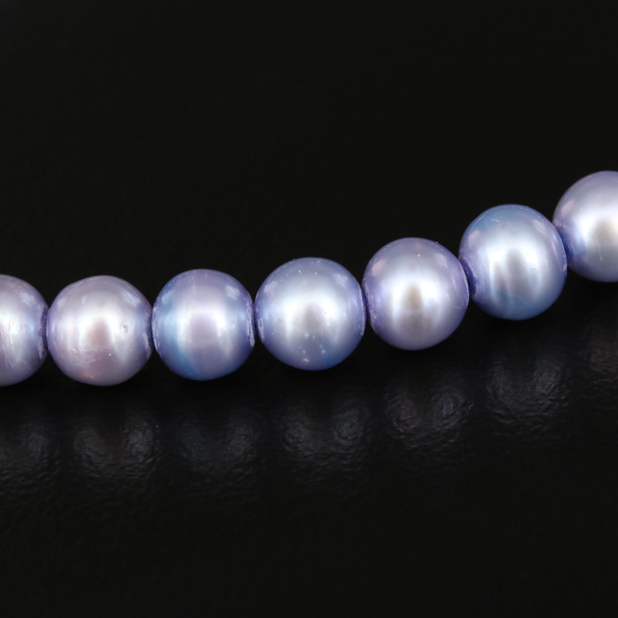 Pearl Bracelet and Earring Set with Sterling Components