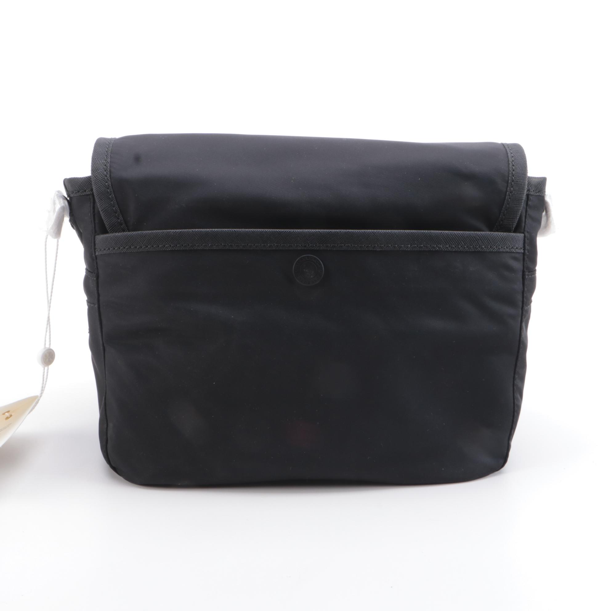 Tory Burch Scout Crossbody Bag in Black Nylon
