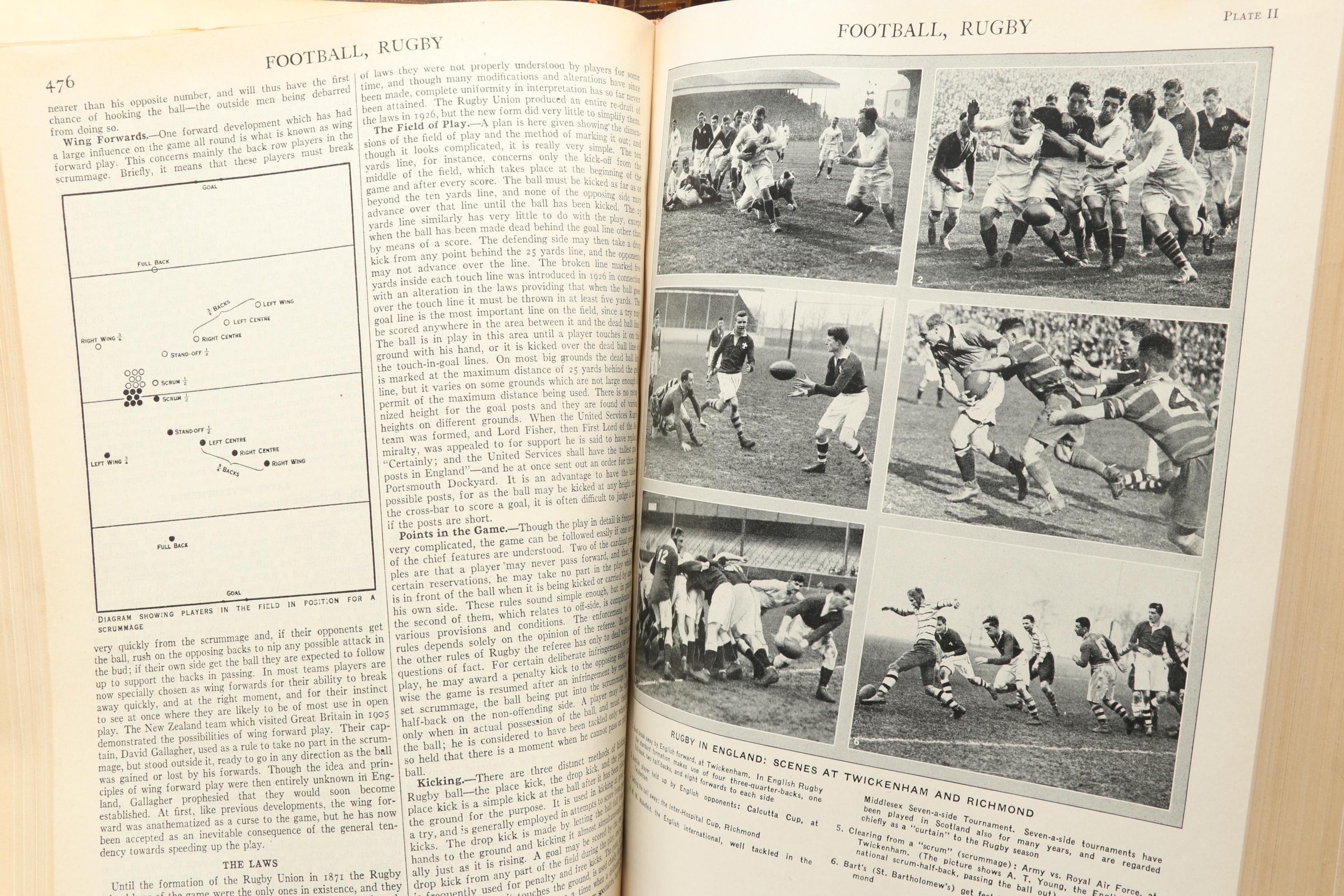 Complete "The Encyclopædia Britannica" Fourteenth Edition Twenty-Four Volume Set