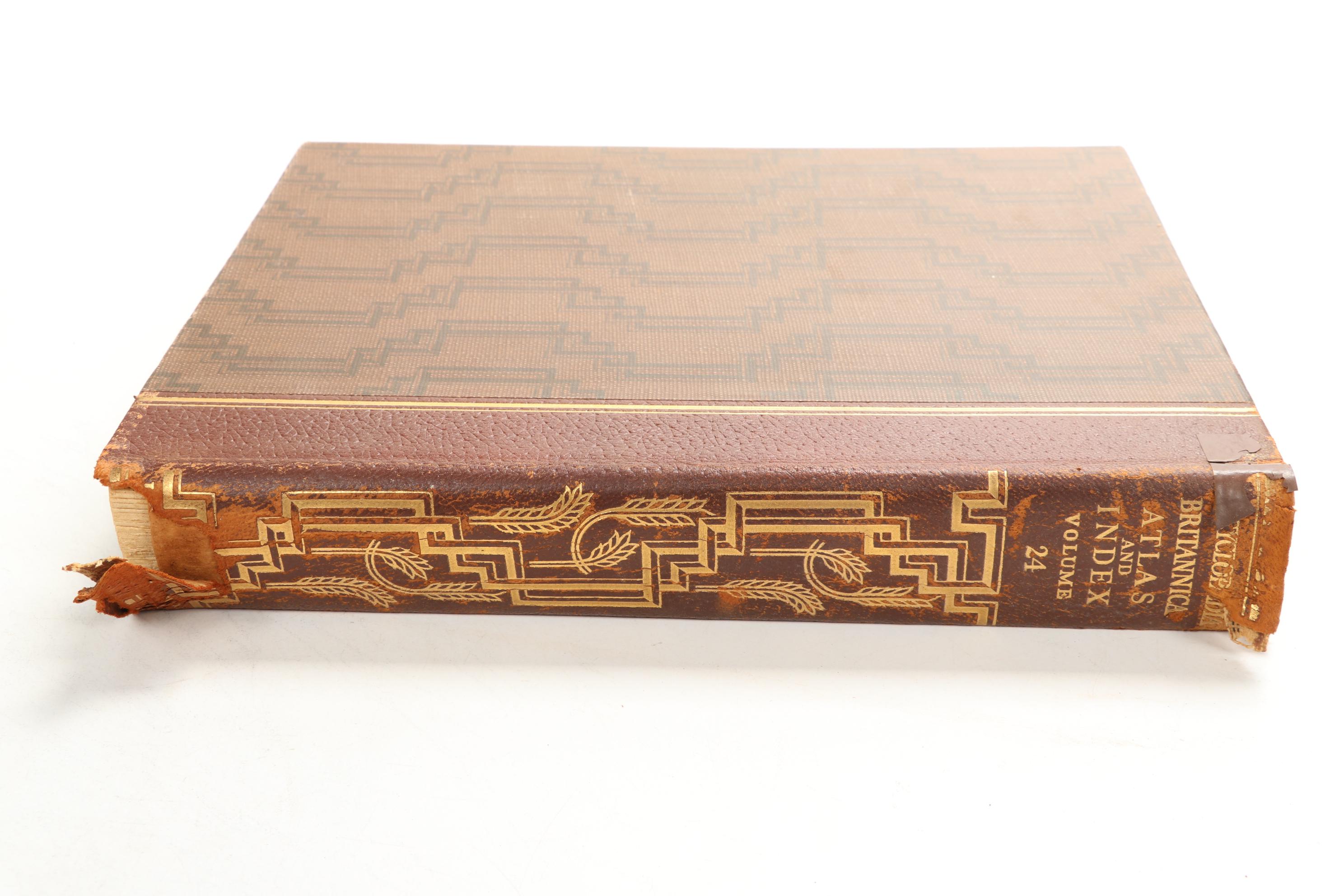 Complete "The Encyclopædia Britannica" Fourteenth Edition Twenty-Four Volume Set