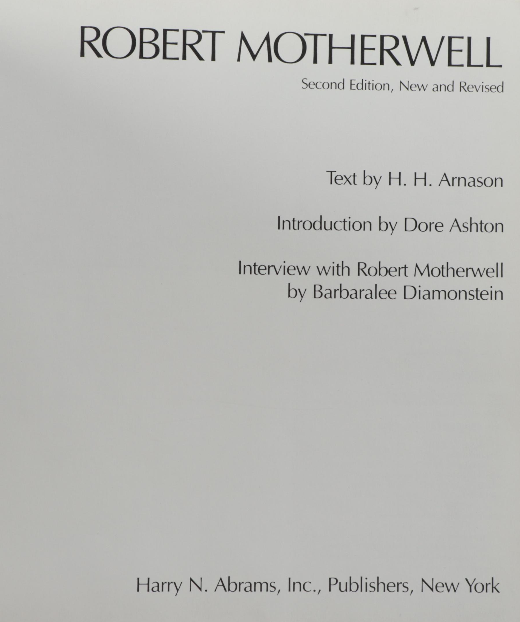 Art Reference Books Including Marc Chagall and Robert Motherwell