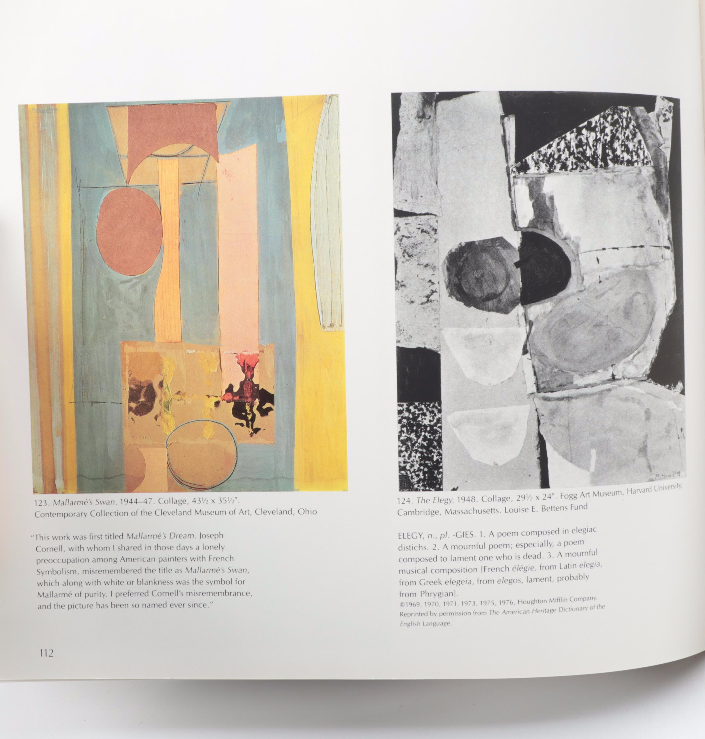 Art Reference Books Including Marc Chagall and Robert Motherwell