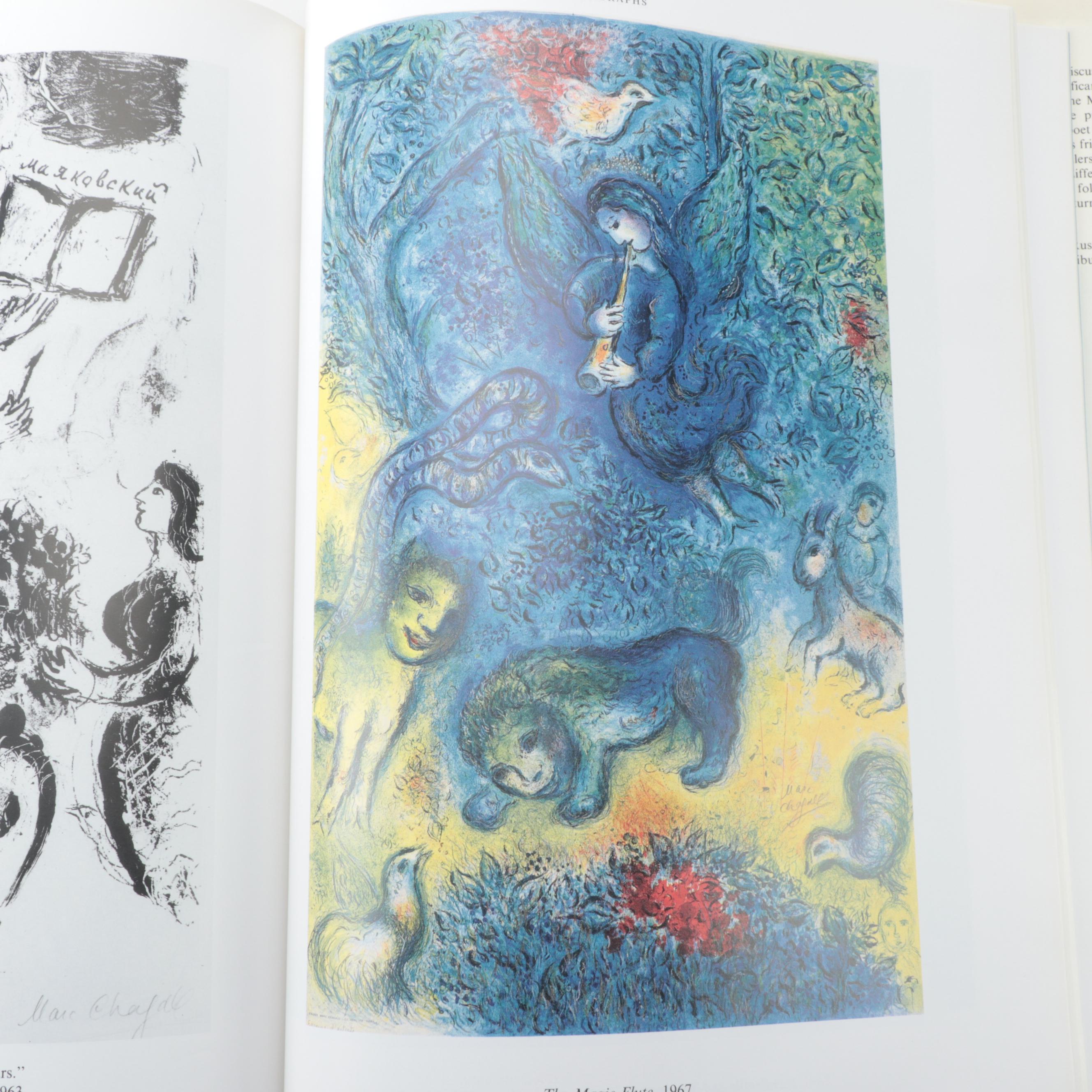 Art Reference Books Including Marc Chagall and Robert Motherwell