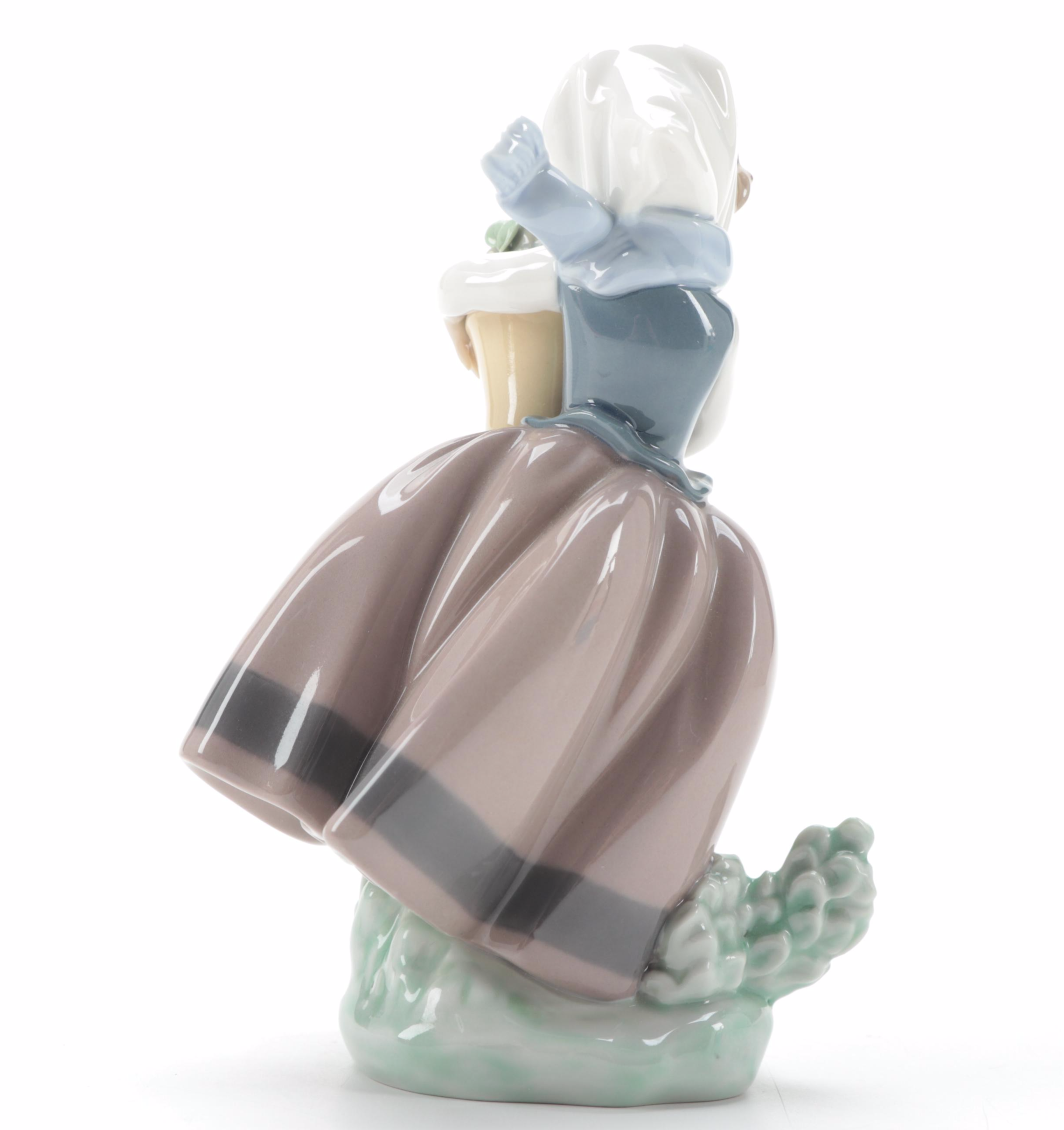 Lladró "Spring is Here" Porcelain Figurine Designed by José Puche