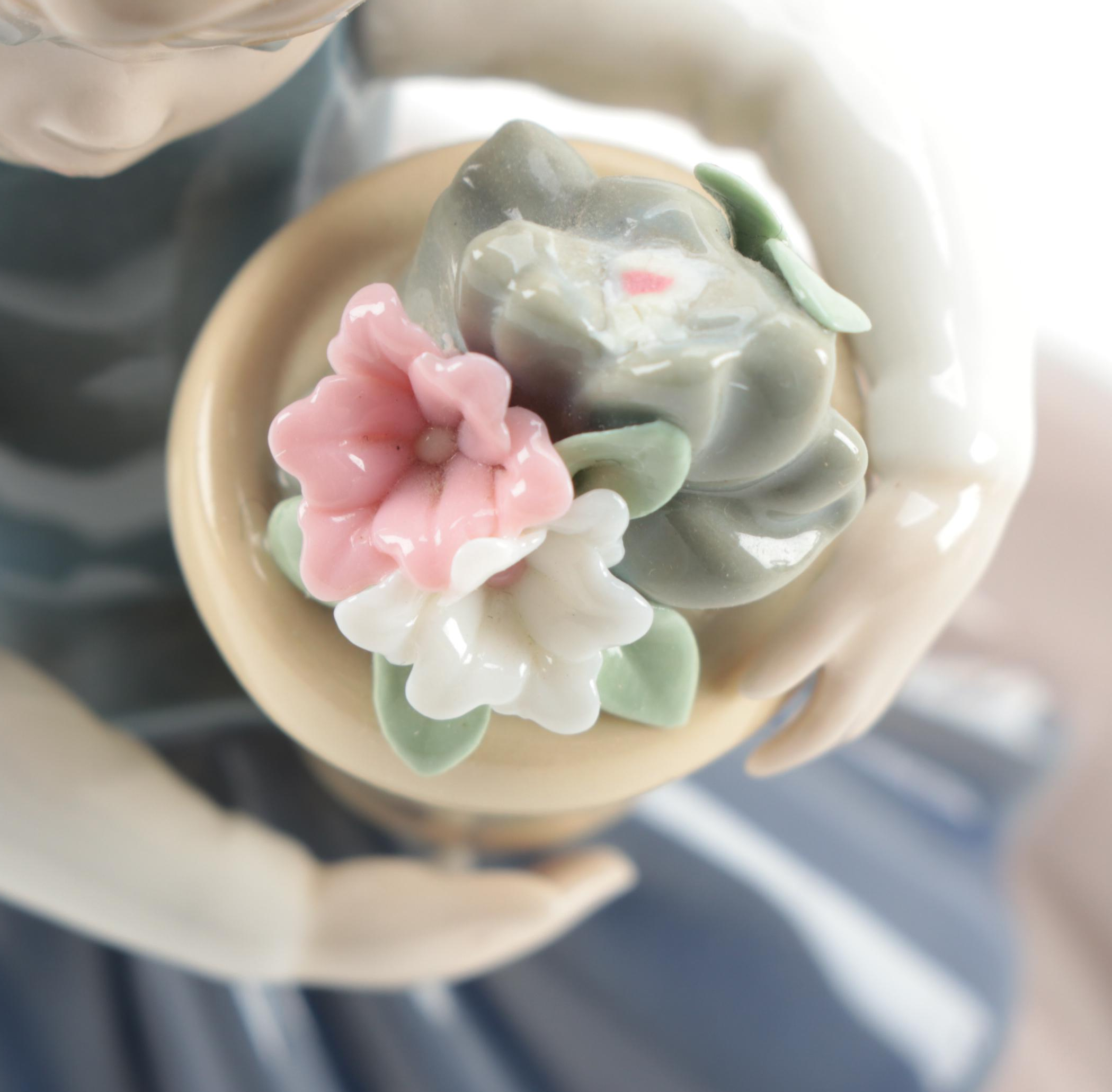 Lladró "Spring is Here" Porcelain Figurine Designed by José Puche