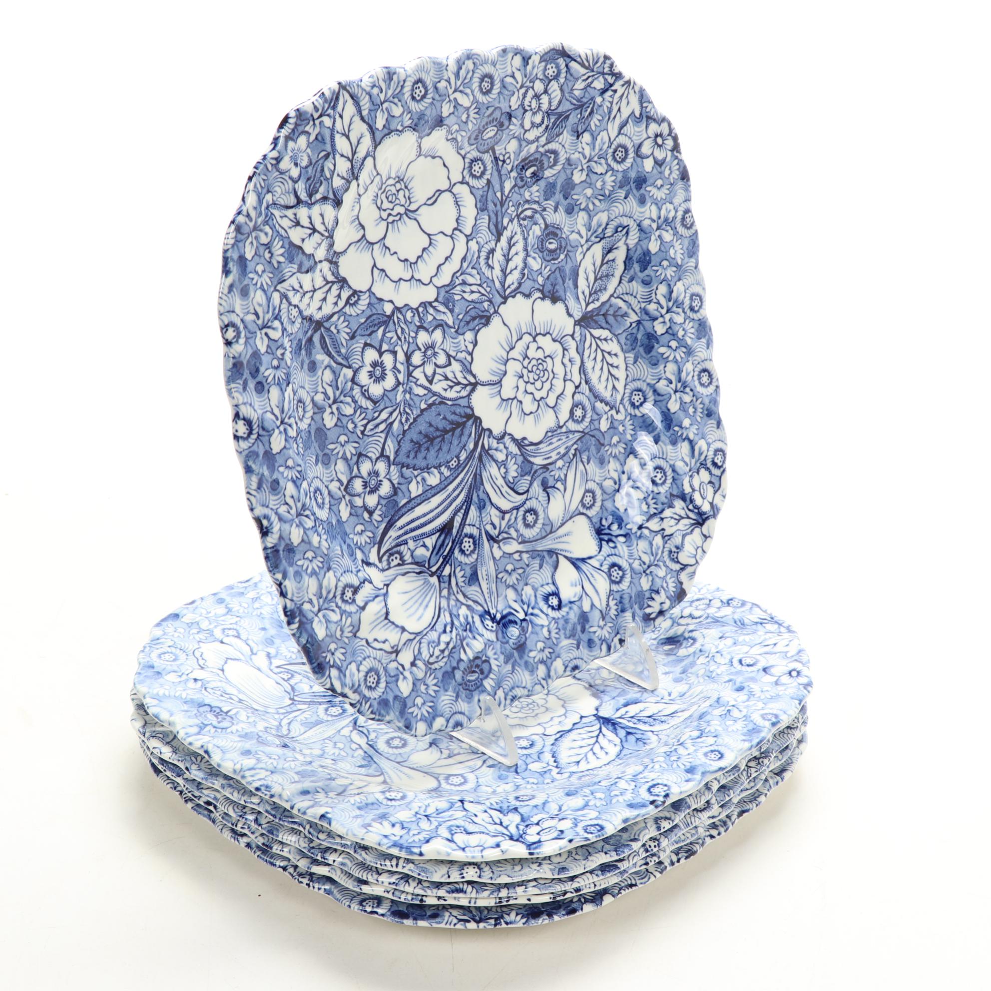 Johnson Brothers for Tiffany & Co. "Liberty" Ironstone Plates