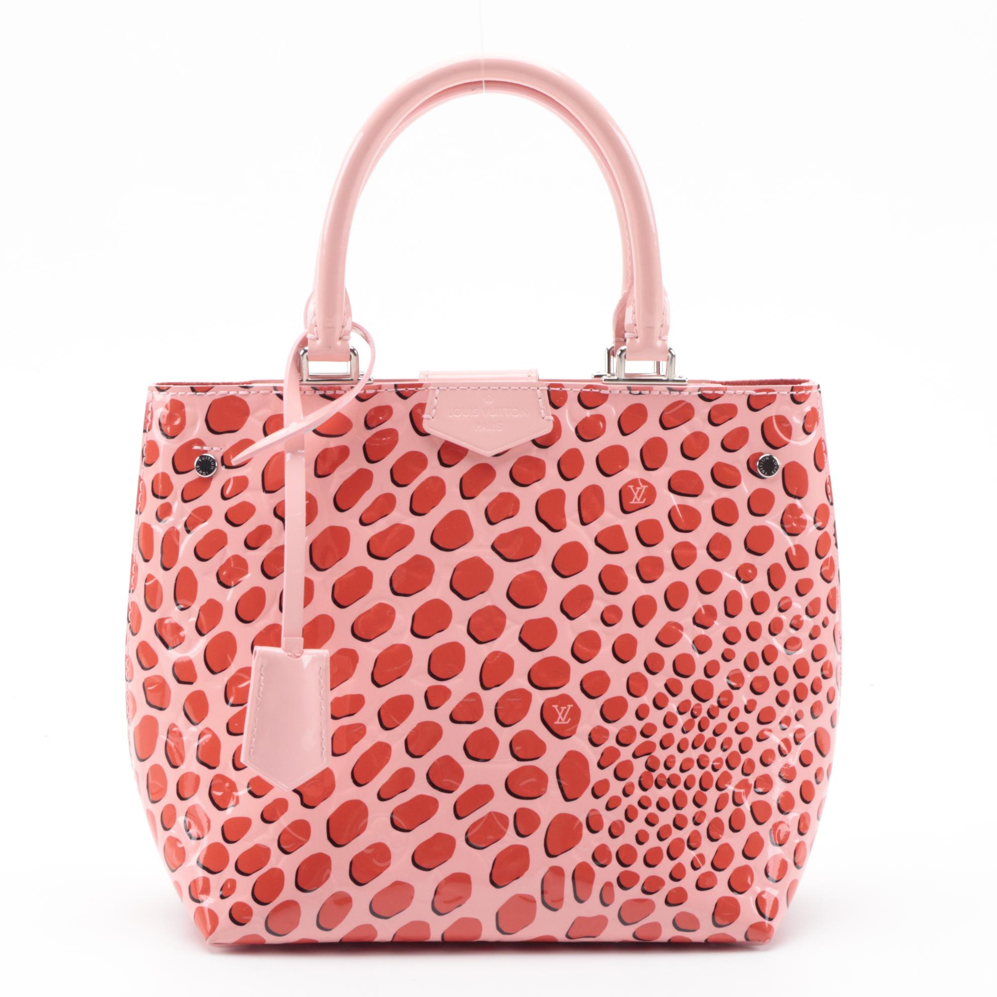 Louis Vuitton Limited Edition Monogram Vernis Jungle Print Leather Small Tote
