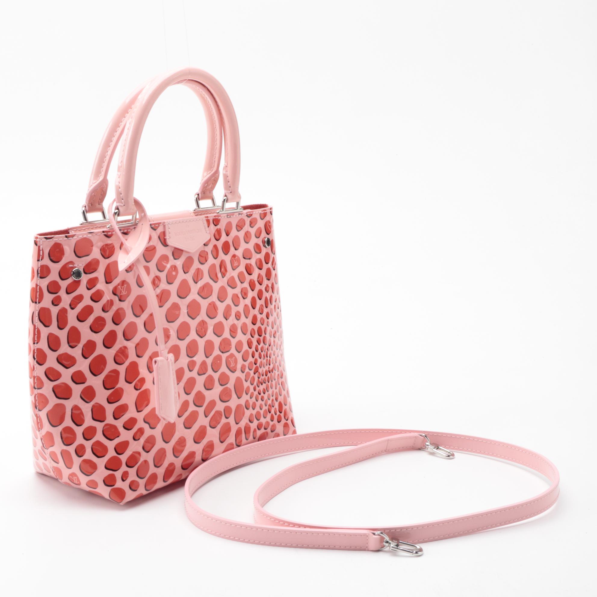 Louis Vuitton Limited Edition Monogram Vernis Jungle Print Leather Small Tote