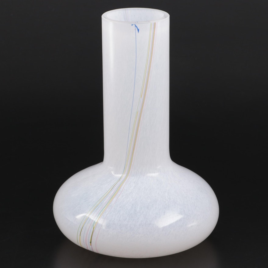 Bertil Vallien for Kosta Boda "Rainbow Series" Art Glass Vase