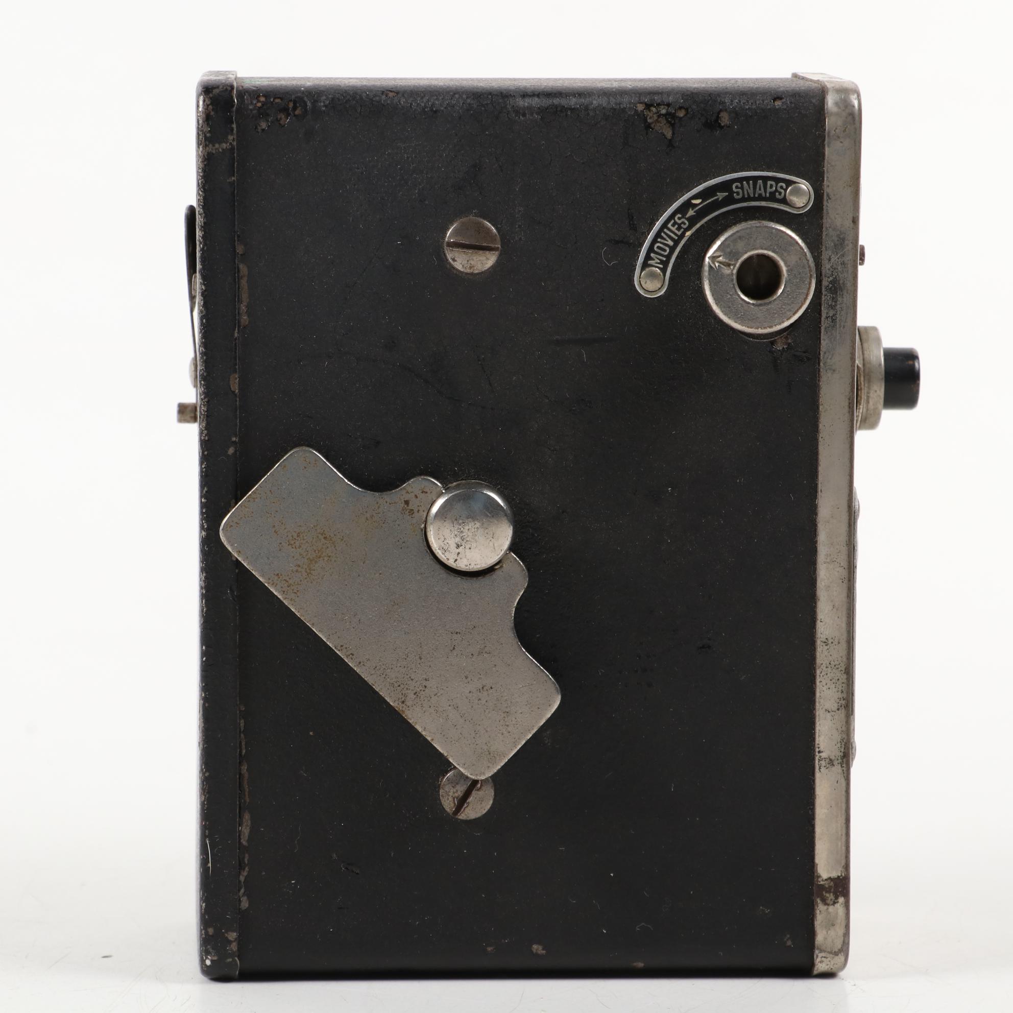 "Moviematic" and "TLX Electric Eye" Movie Cameras with "Sun Gun" Movie Light