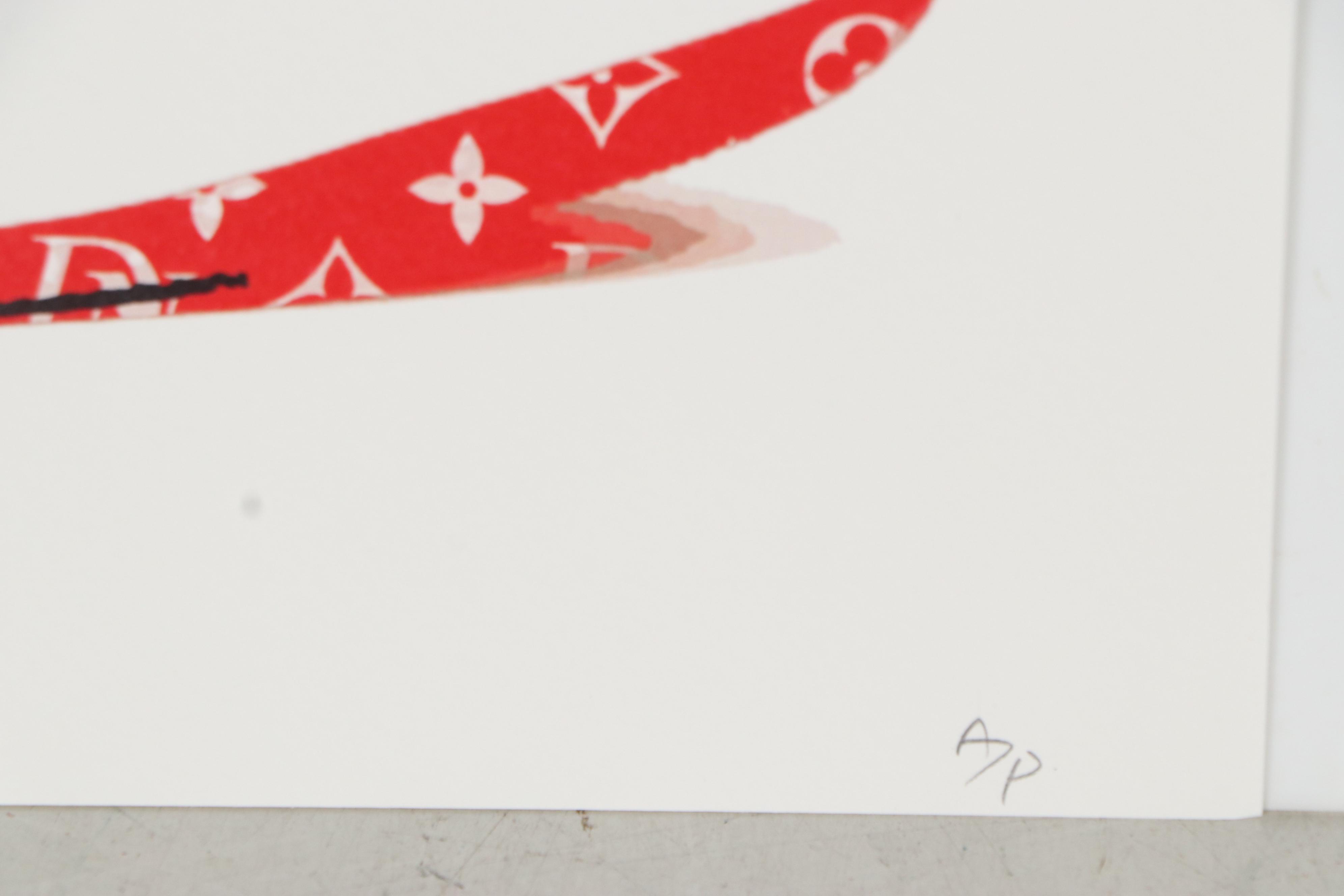 Death NYC Pop Art Graphic Print of Nike Sneaker, 2017