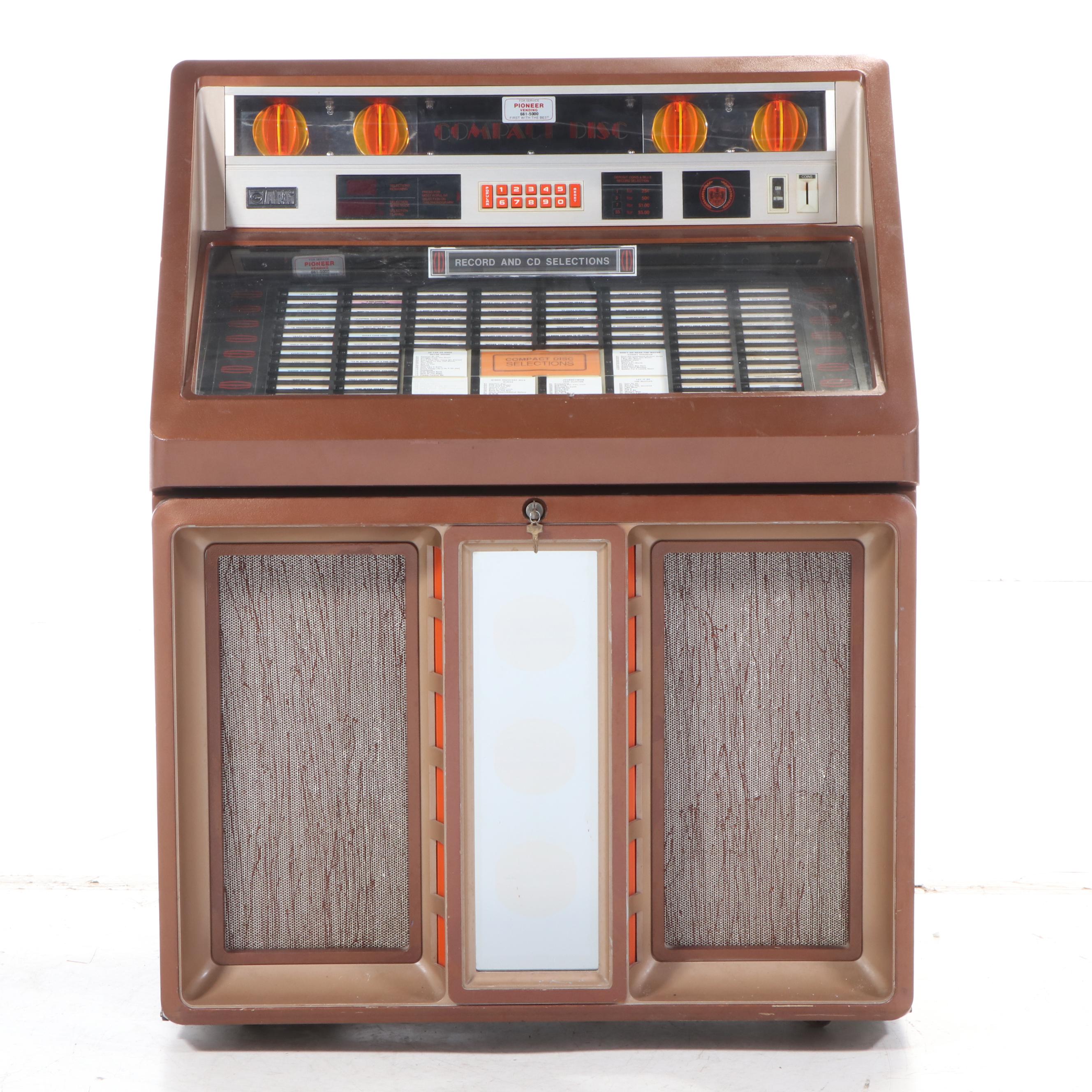 Rowe AMi R-91 Electric Jukebox, Late 20th Century