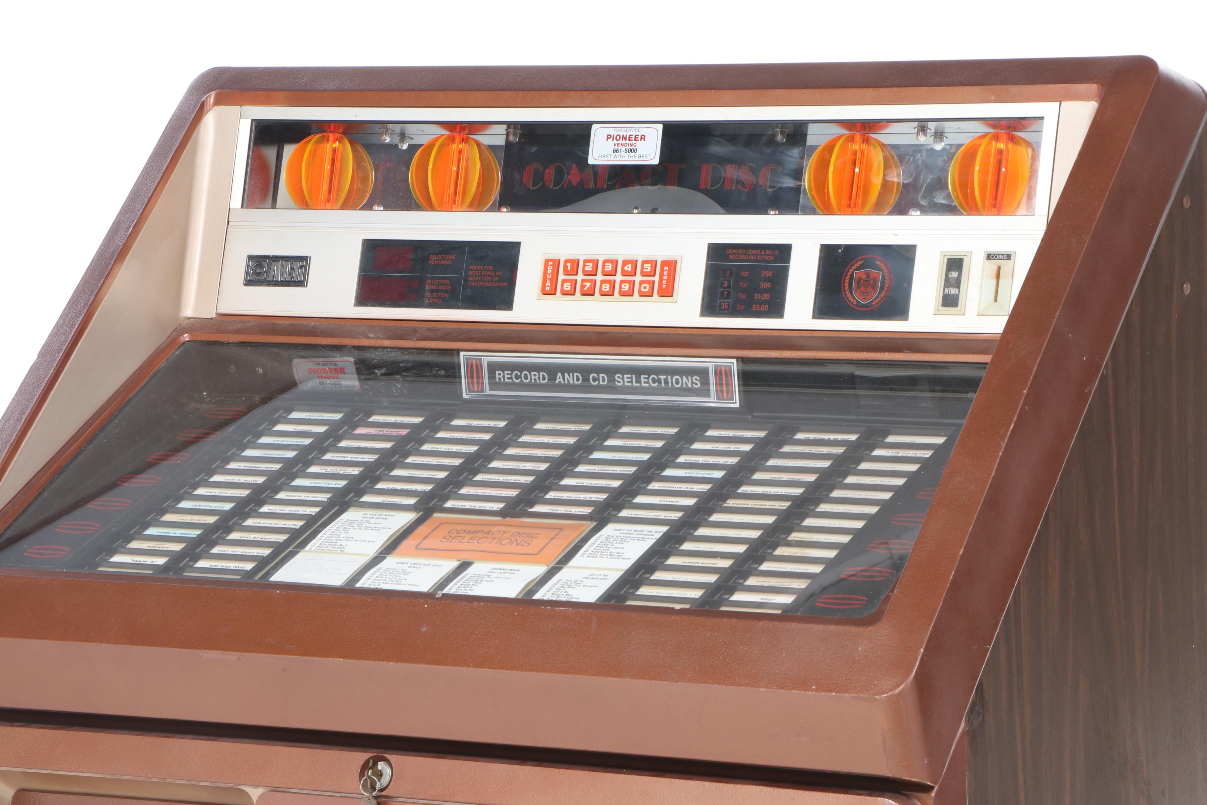 Rowe AMi R-91 Electric Jukebox, Late 20th Century