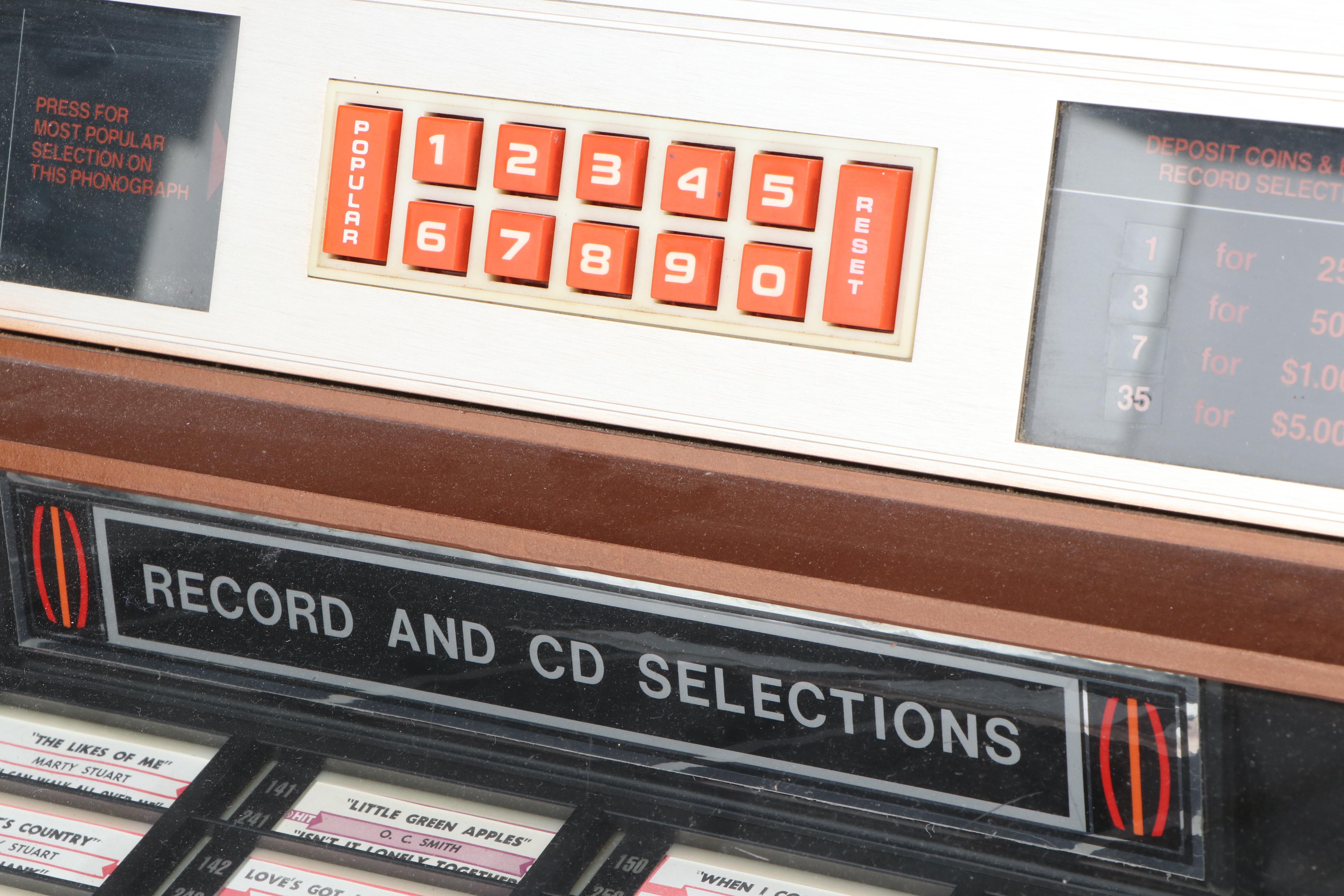 Rowe AMi R-91 Electric Jukebox, Late 20th Century