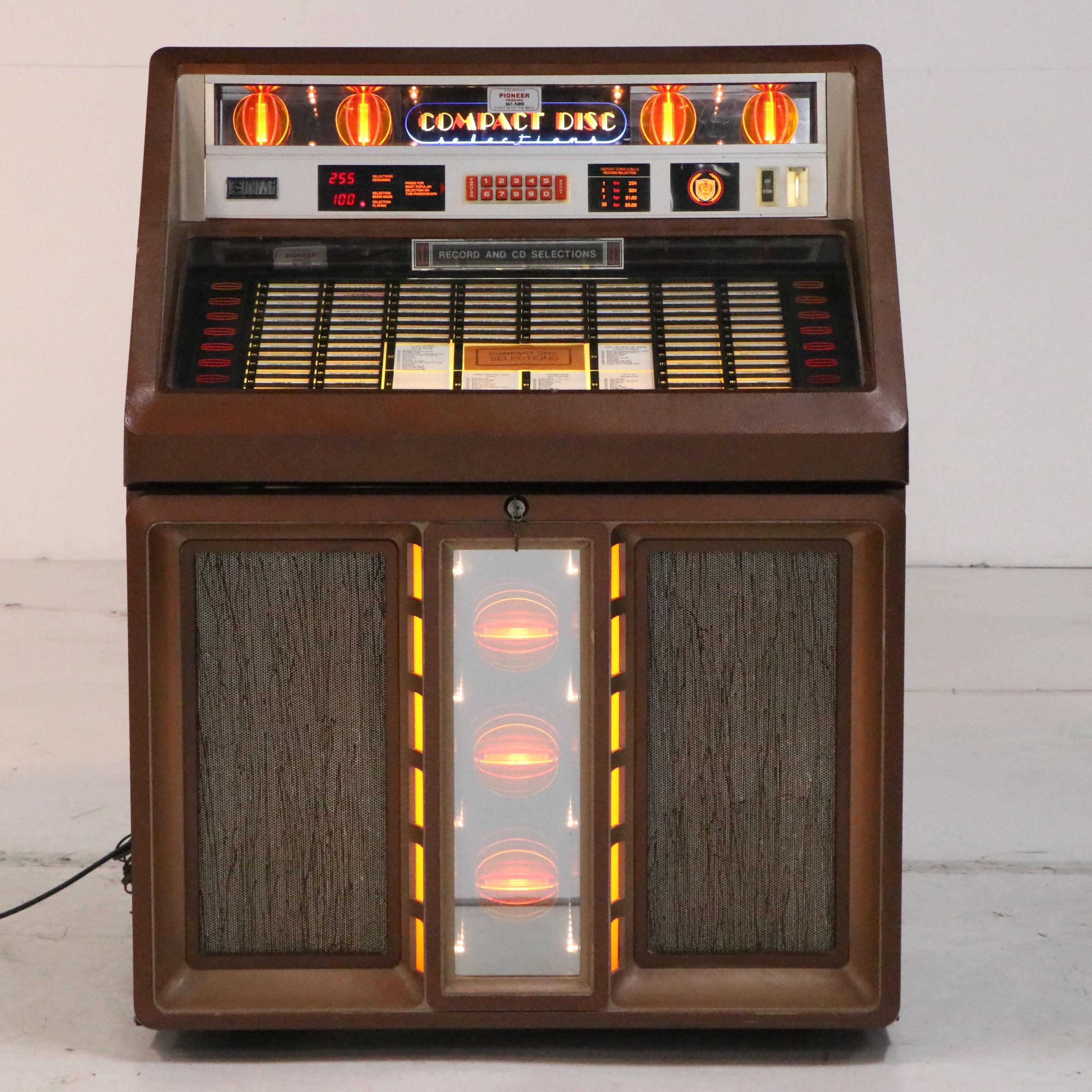 Rowe AMi R-91 Electric Jukebox, Late 20th Century