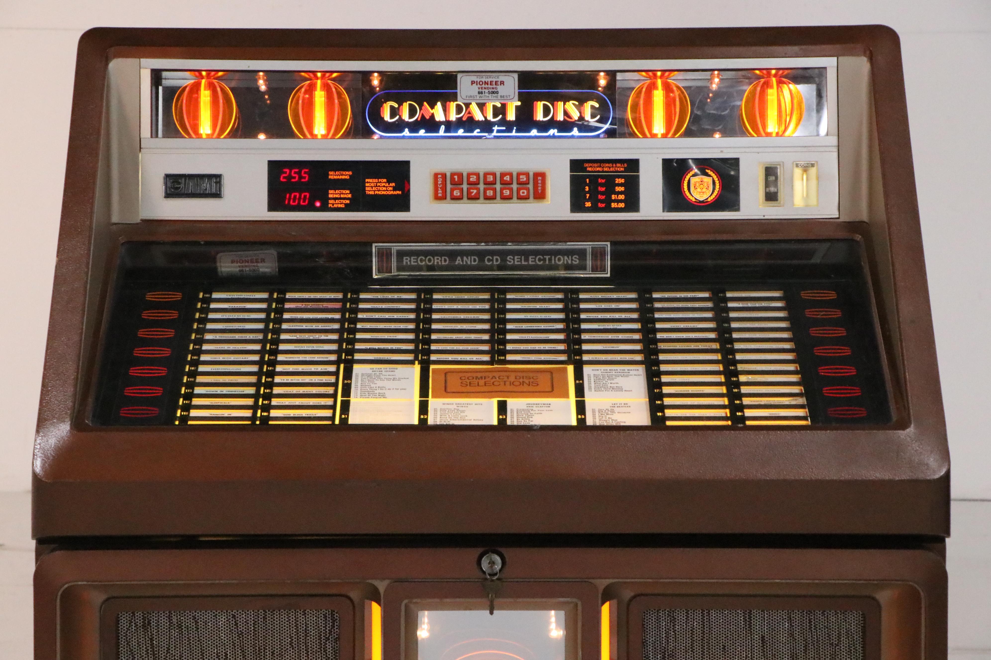 Rowe AMi R-91 Electric Jukebox, Late 20th Century