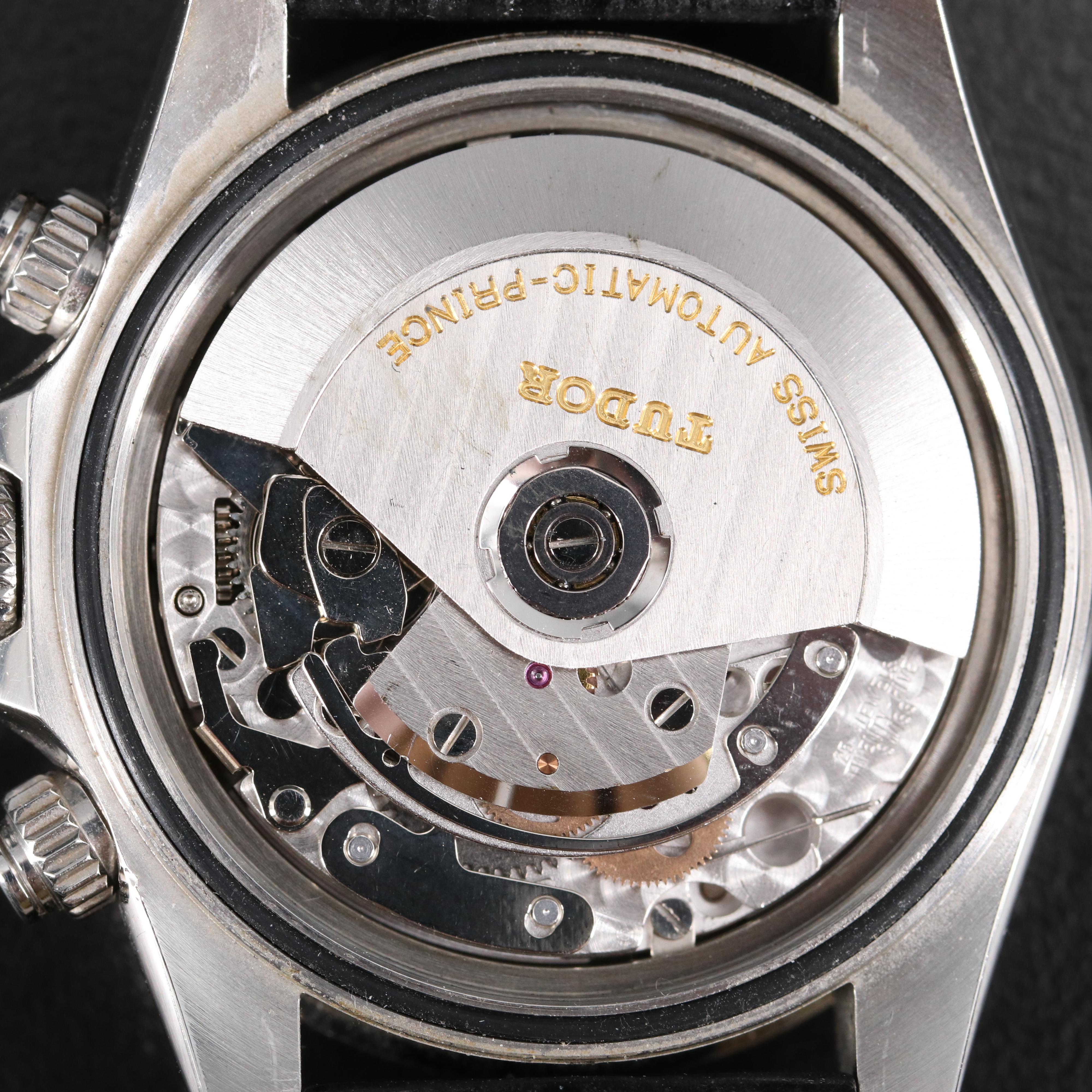 1997 Tudor "Tiger" Stainless Steel Chronograph Watch with Date Window