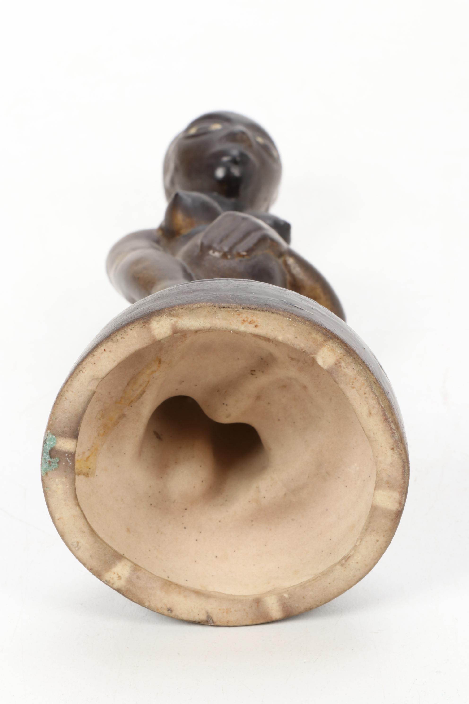 Paul Bogatay Ceramic Female Sculpture, Mid-20th Century