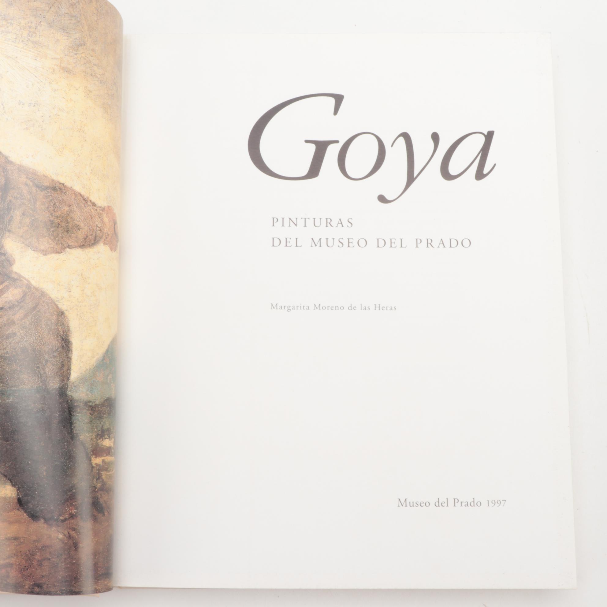 Francisco Goya and Leonardo da Vinci Art Reference Books