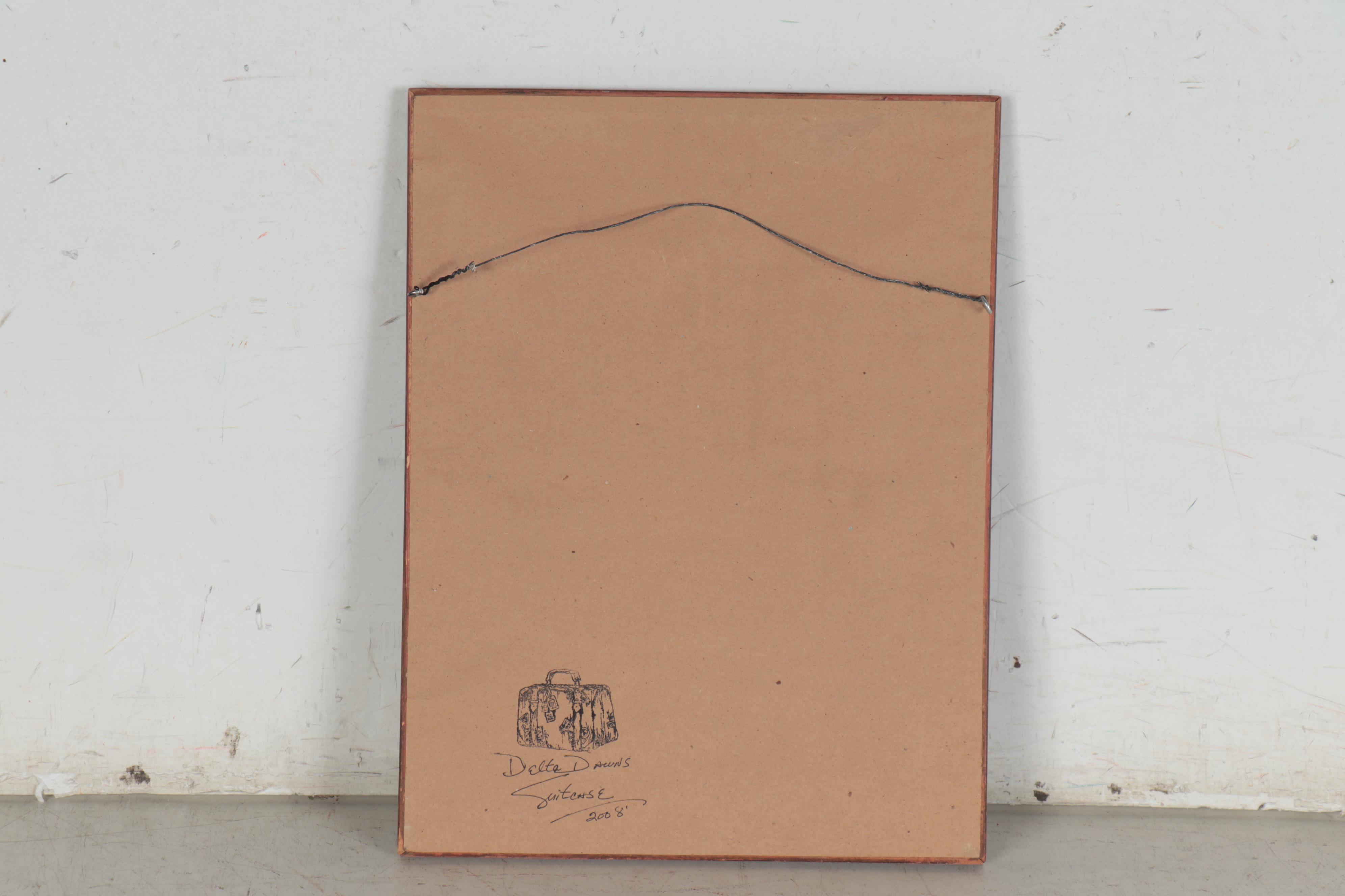 Offset Lithograph after George Frederic Watts "Hope," Late 20th Century