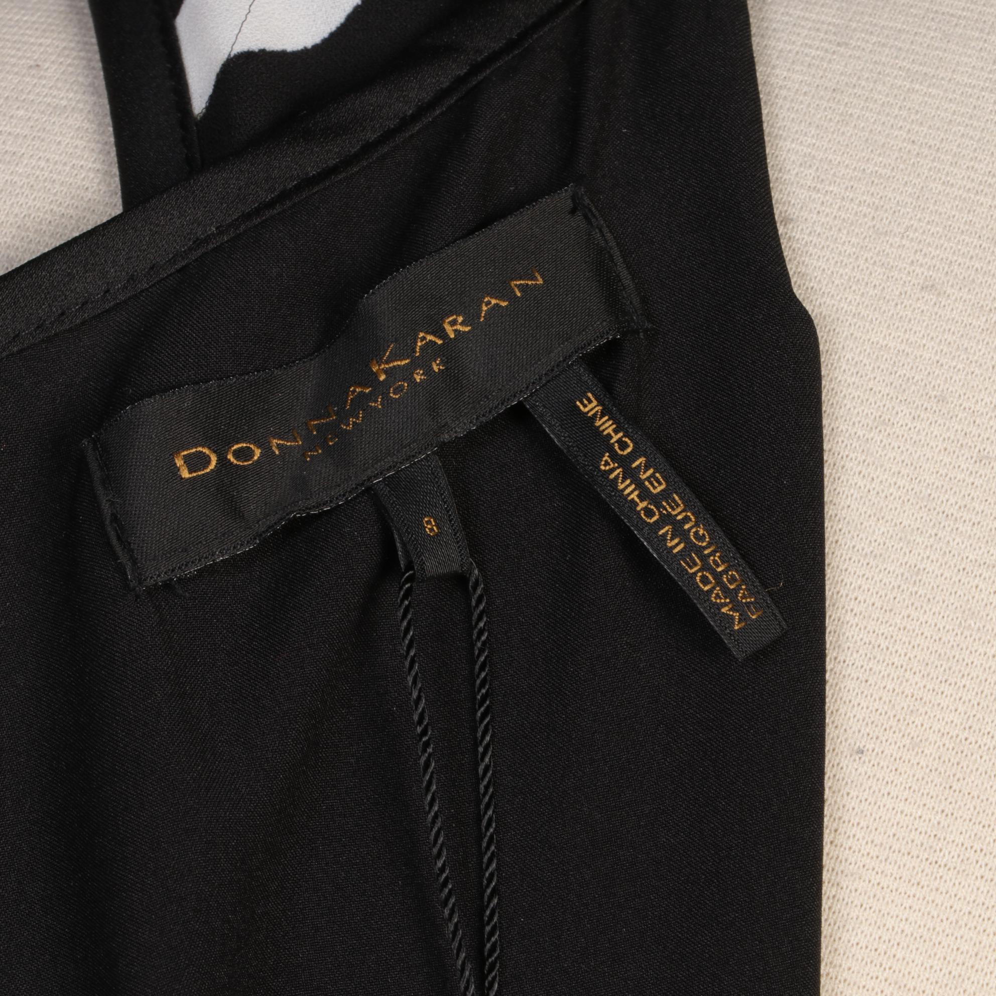 Donna Karan Floral Print and Tory Burch Embroidered Sleeveless Dresses