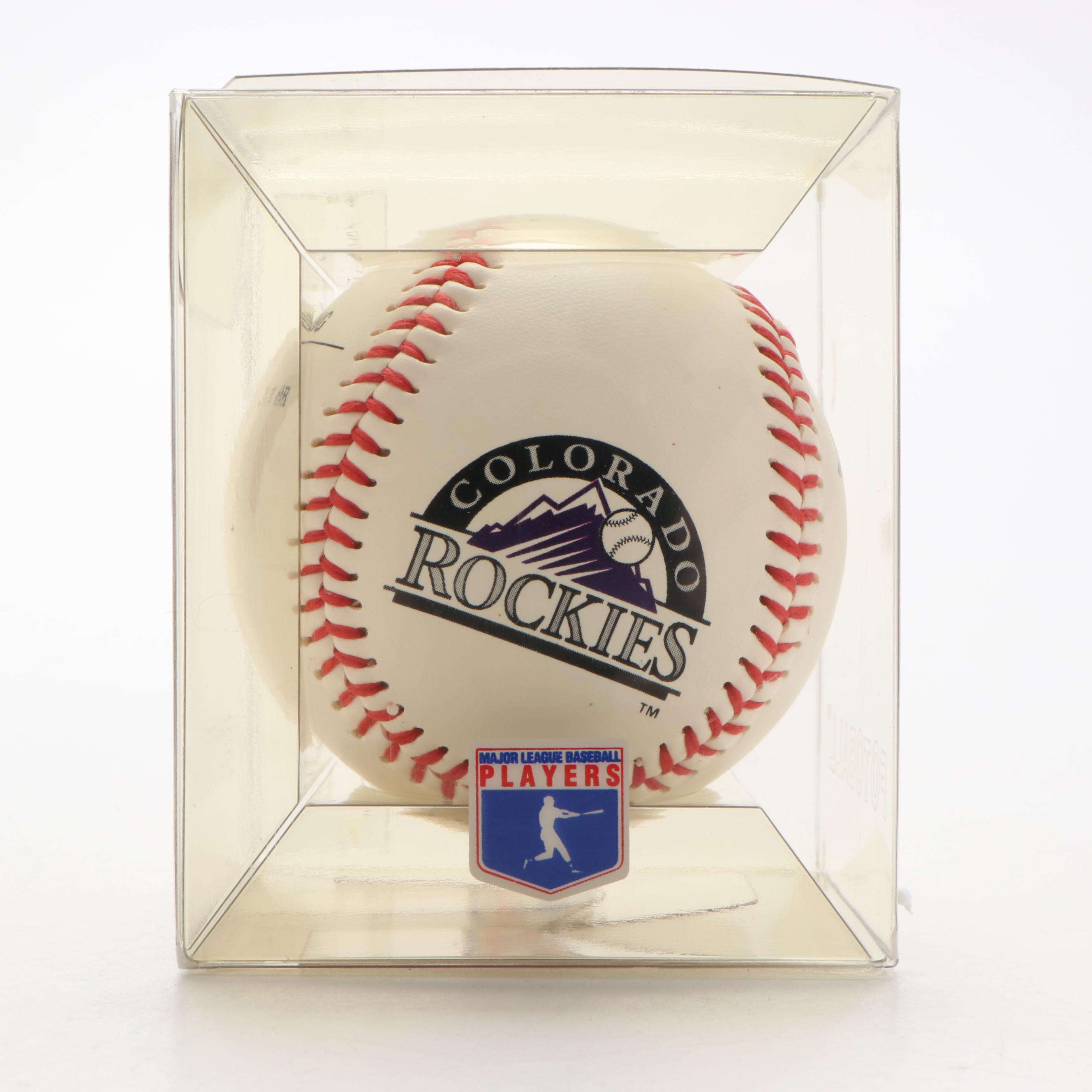 Team Logo Baseballs, Major League, Minor League, and Novelty