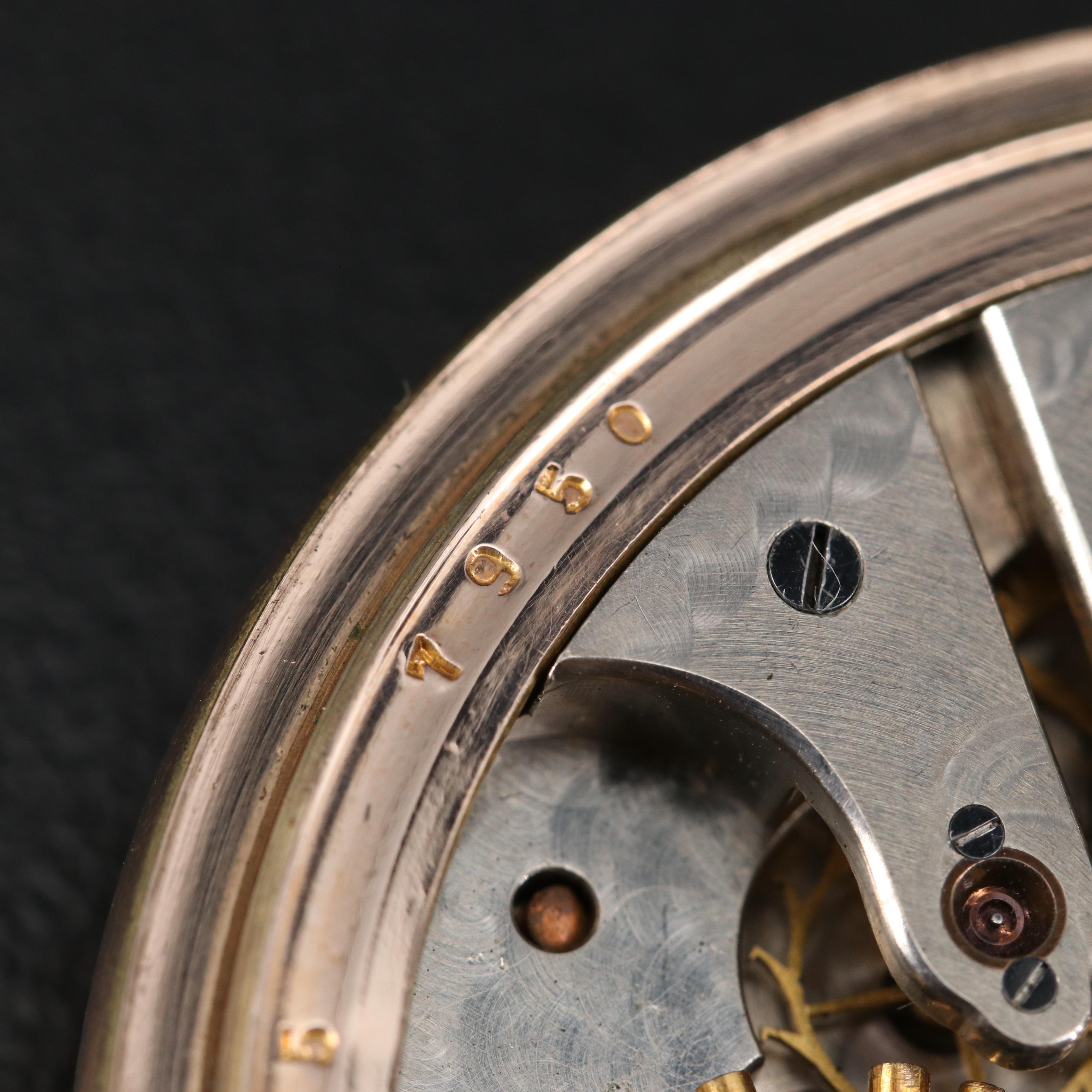 1906 Hampden Gold Filled Open Face Pocket Watch