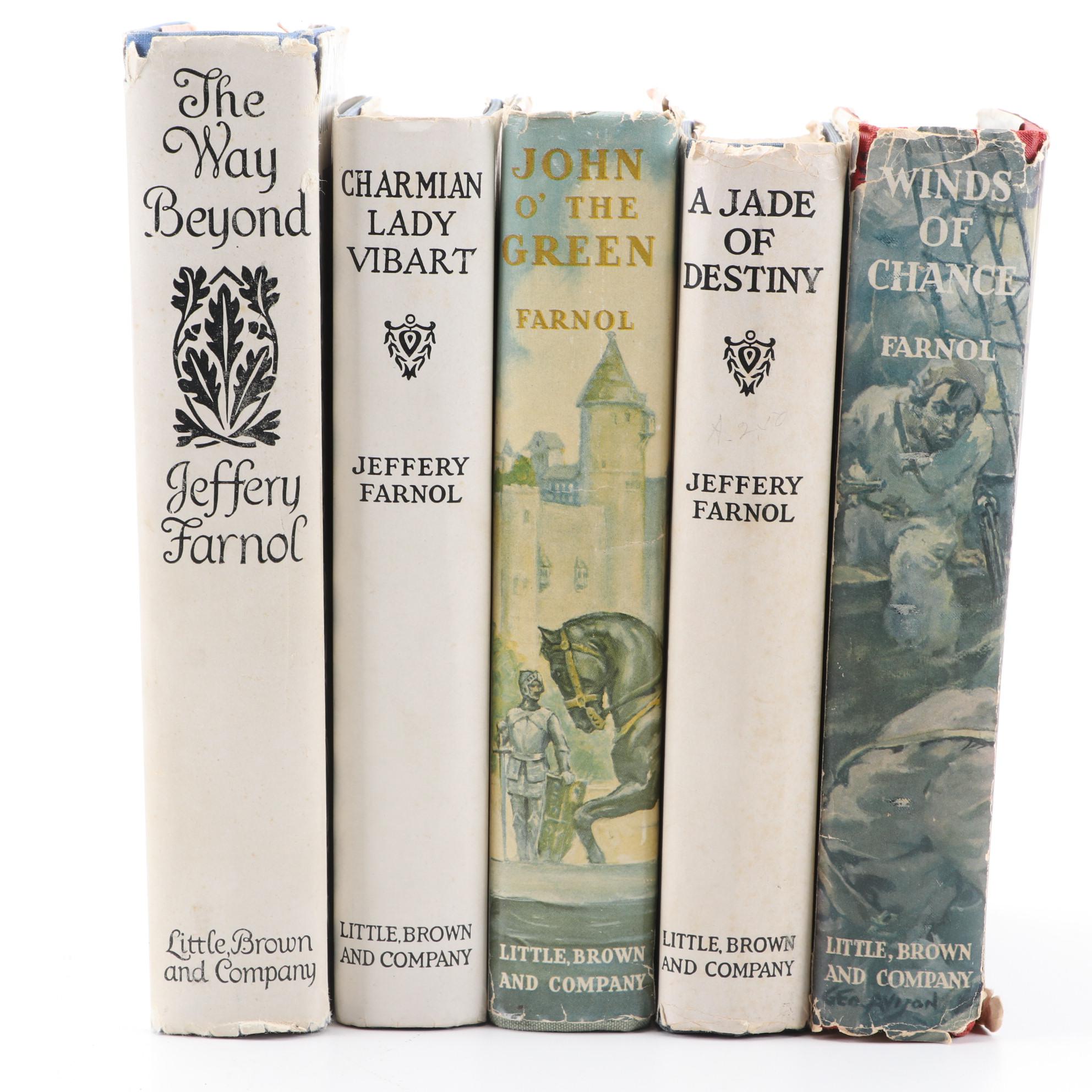 First American Edition Jeffery Farnol Novels