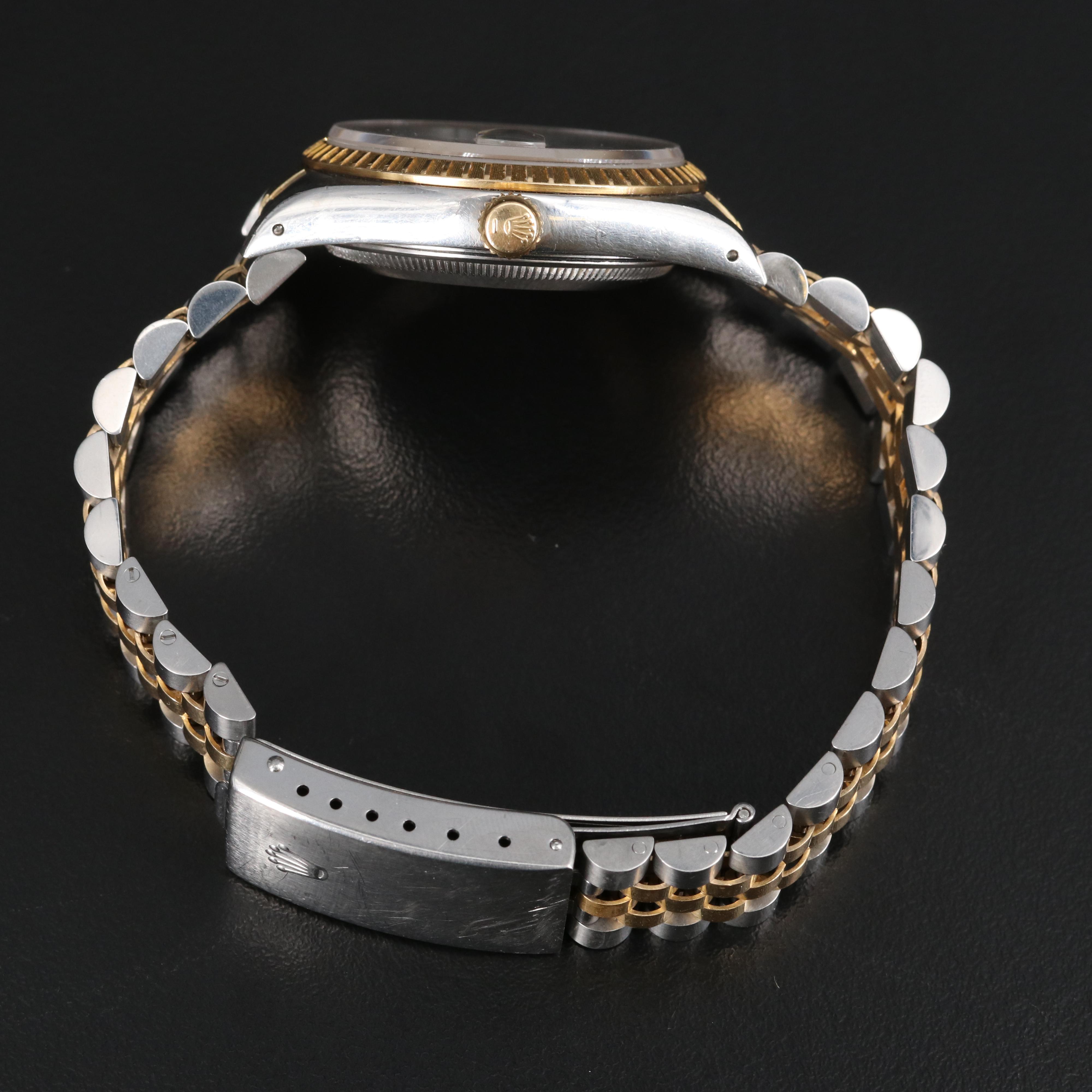 1989 Rolex "Datejust" 18K Gold and Stainless Steel Automatic Watch