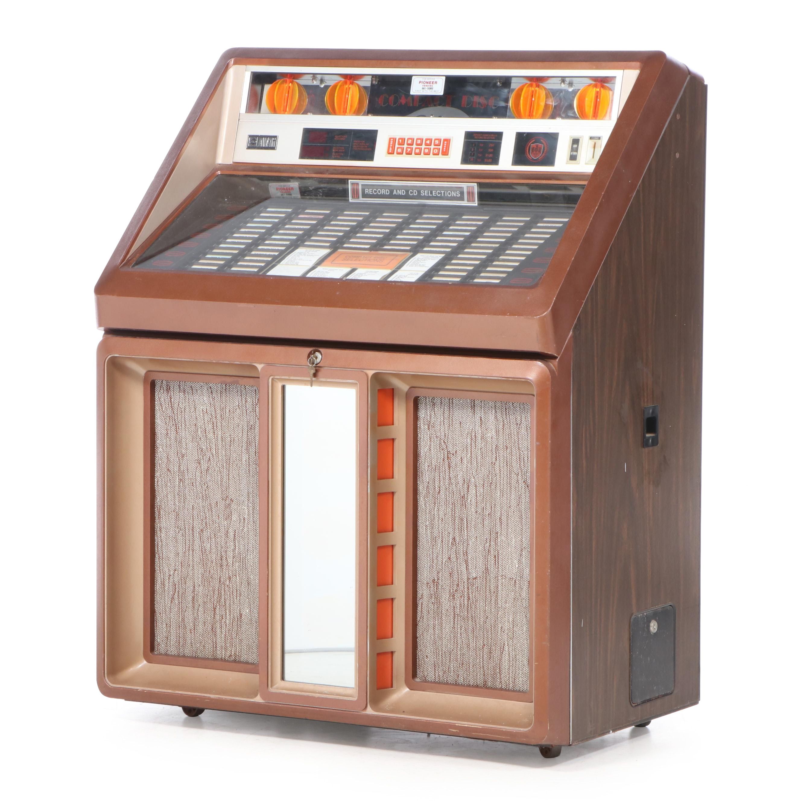 Rowe AMi R-91 Electric Jukebox, Late 20th Century