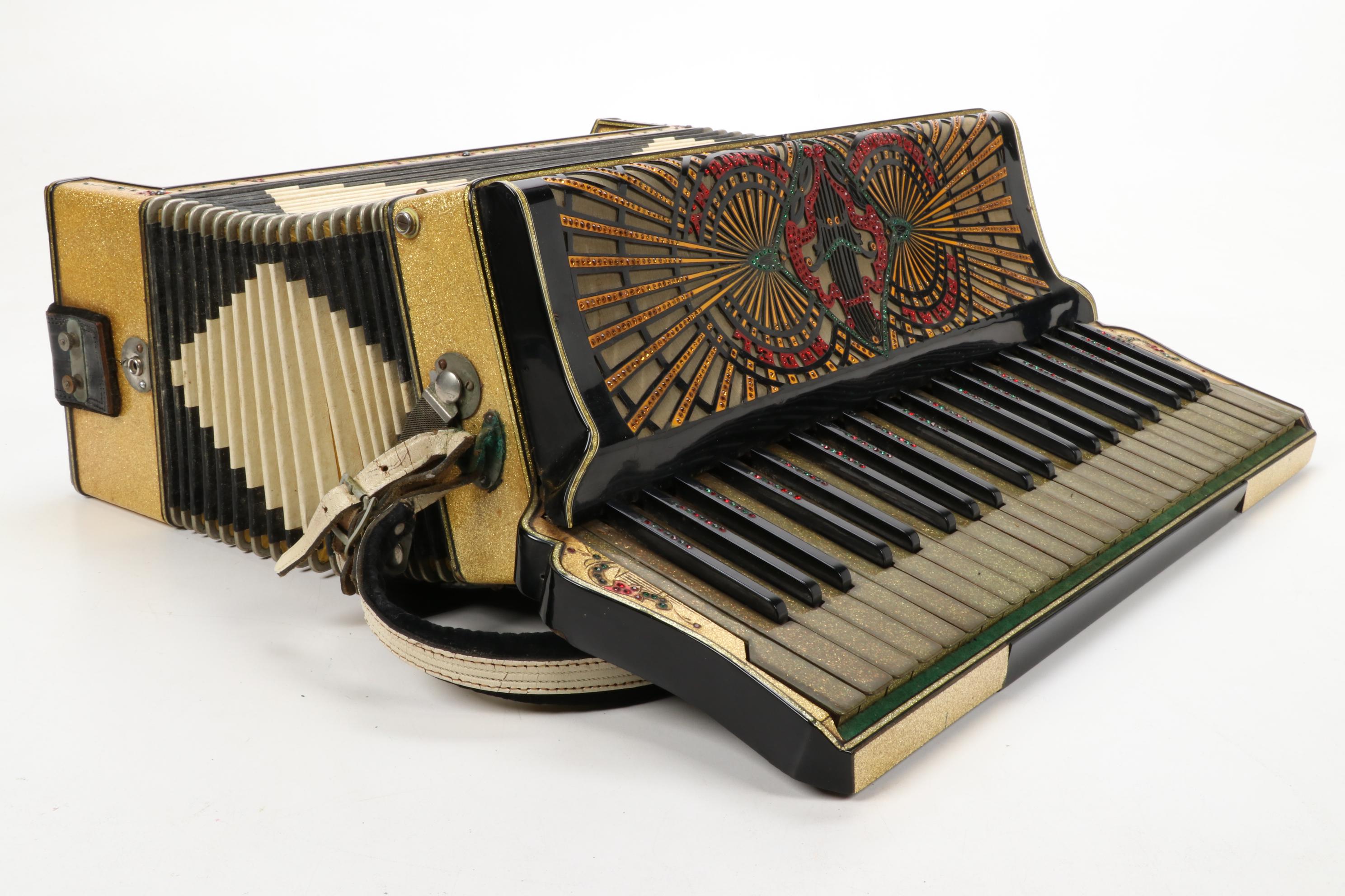 E. Galizi & Bro. "Special Model" 120 Bass Piano Accordion, 1920s