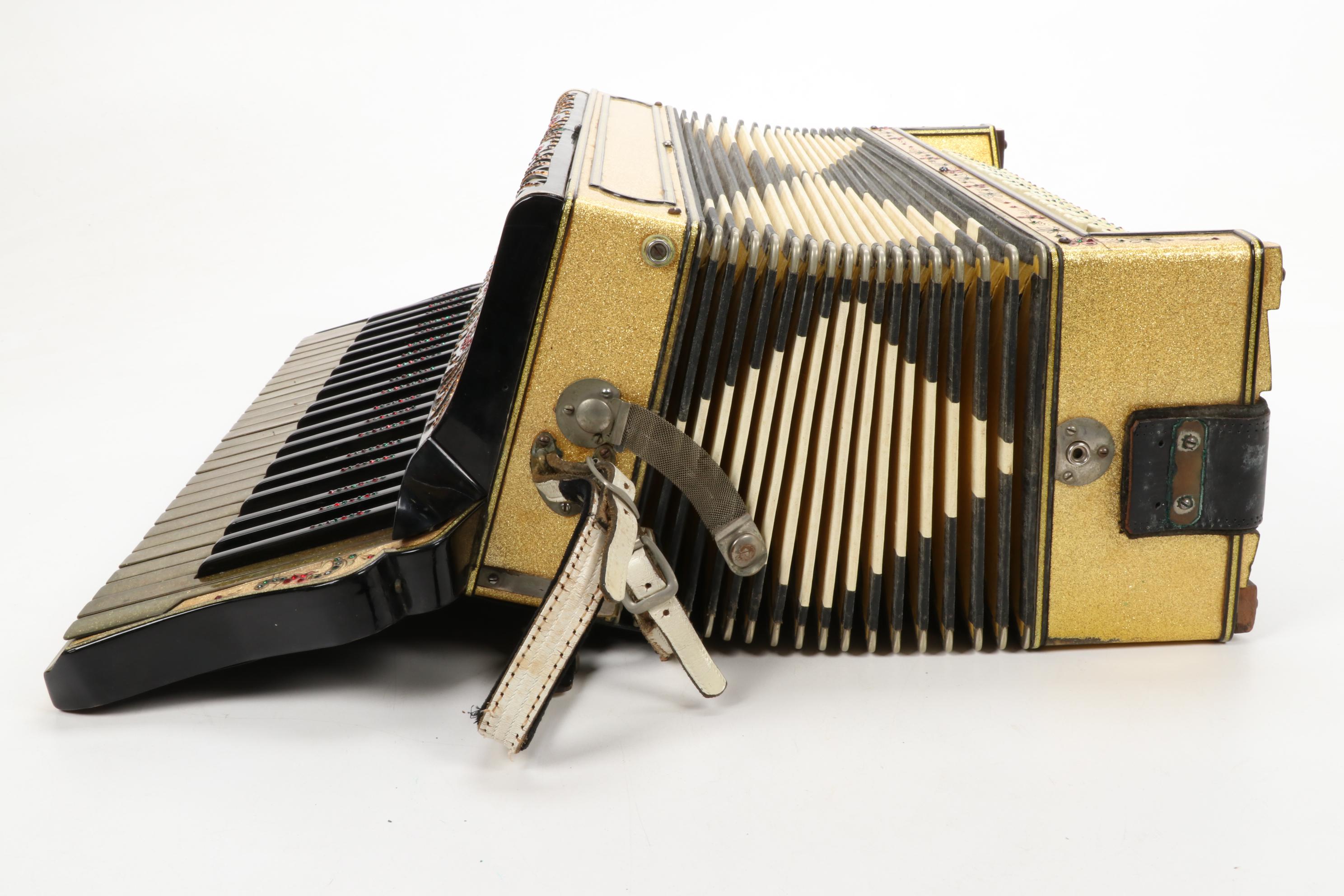 E. Galizi & Bro. "Special Model" 120 Bass Piano Accordion, 1920s