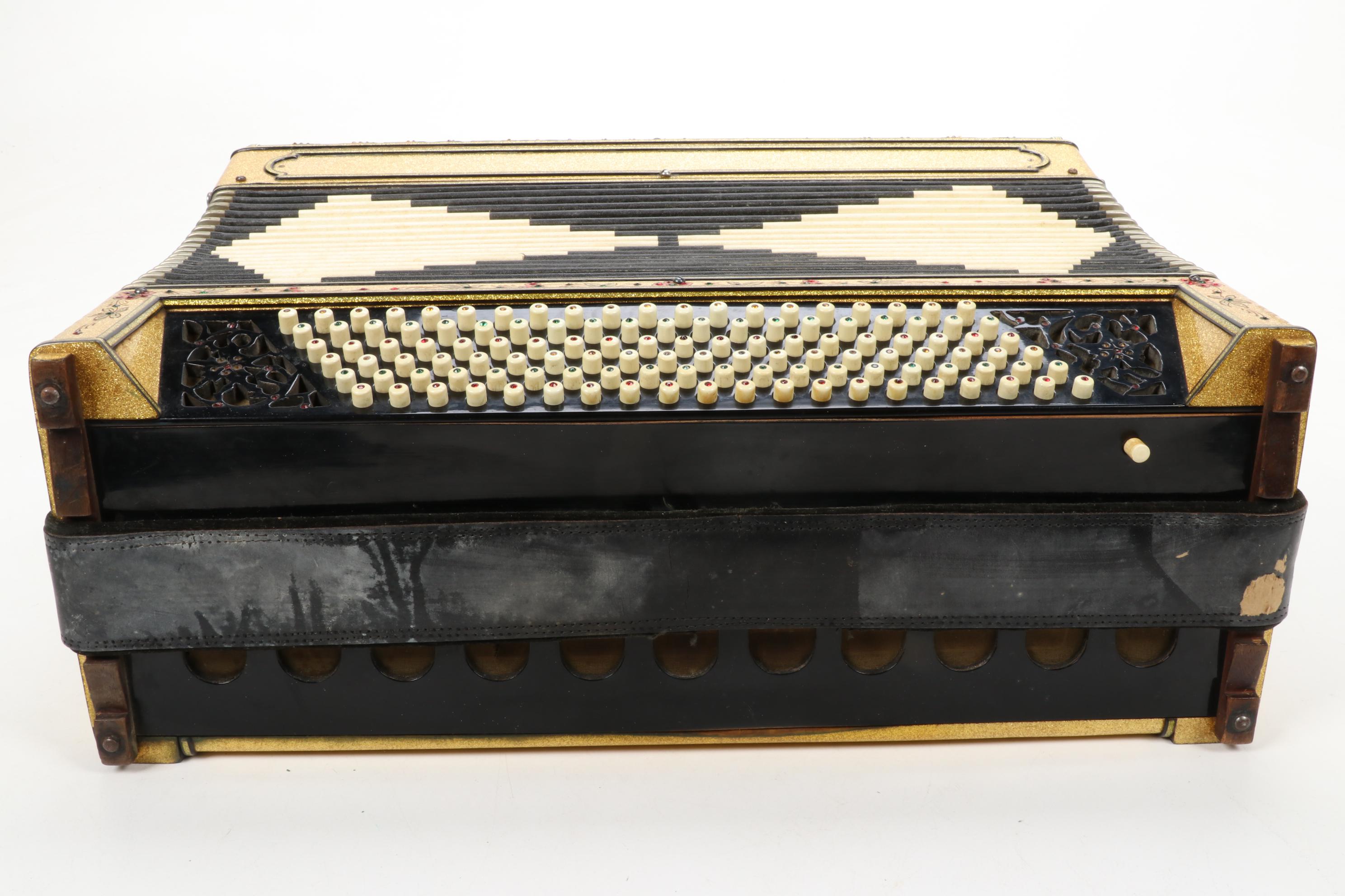 E. Galizi & Bro. "Special Model" 120 Bass Piano Accordion, 1920s