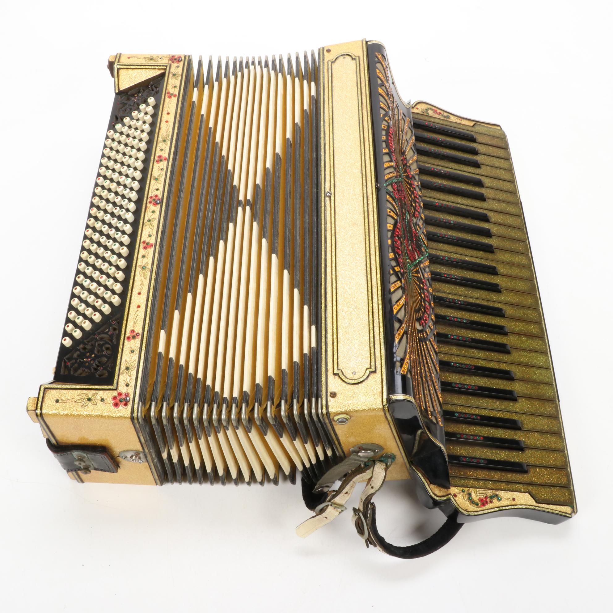 E. Galizi & Bro. "Special Model" 120 Bass Piano Accordion, 1920s