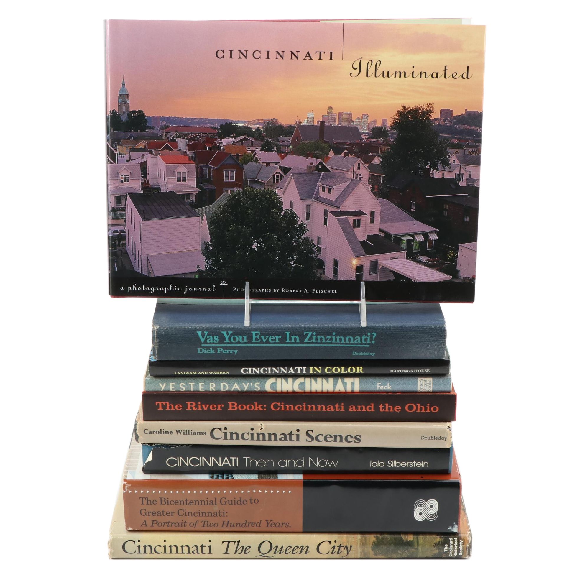 Signed "Cincinnati Scenes" by Caroline Williams and More History and Art Books