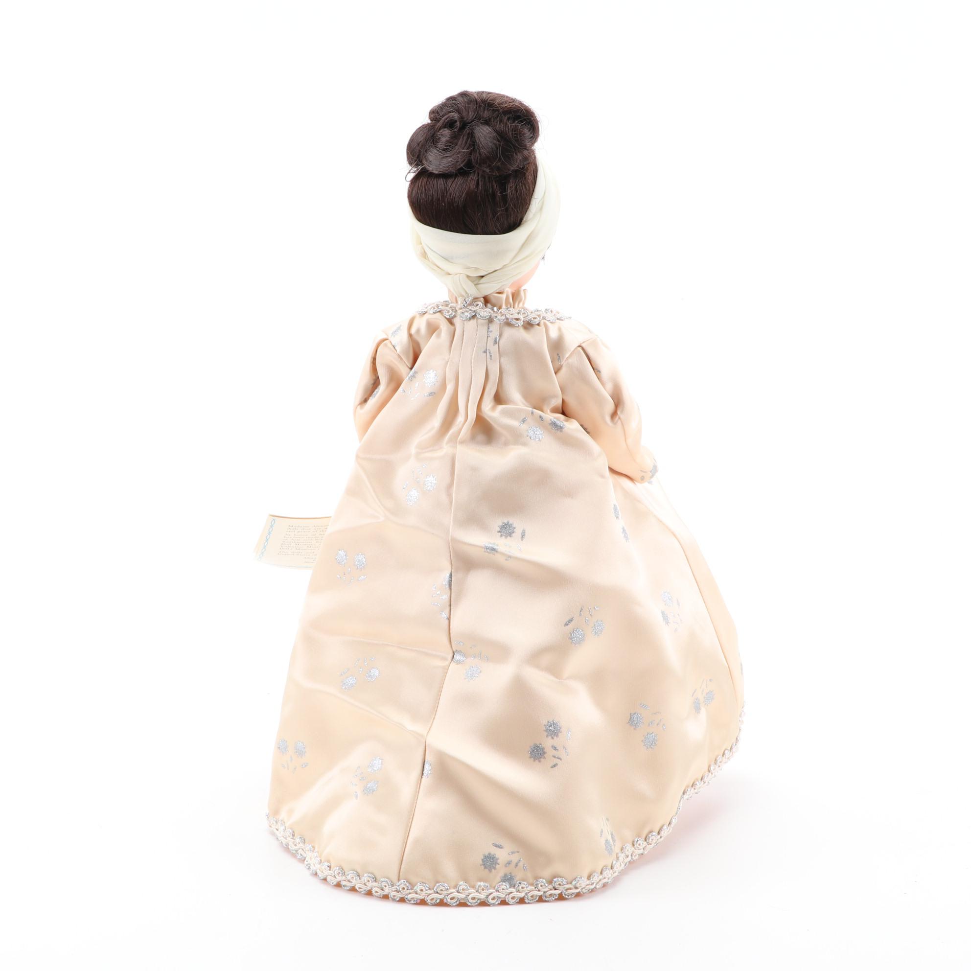 Madame Alexander First Lady Collection "Dolley Madison" Doll in Display Case