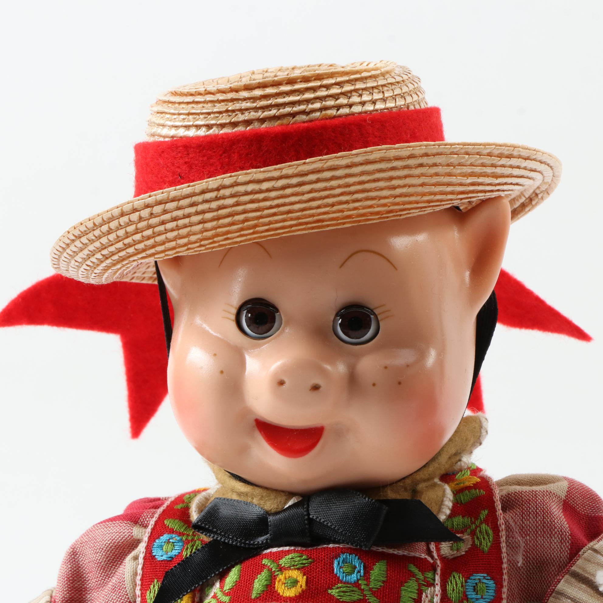 Madame Alexander "The Three Little Pigs" Doll Set