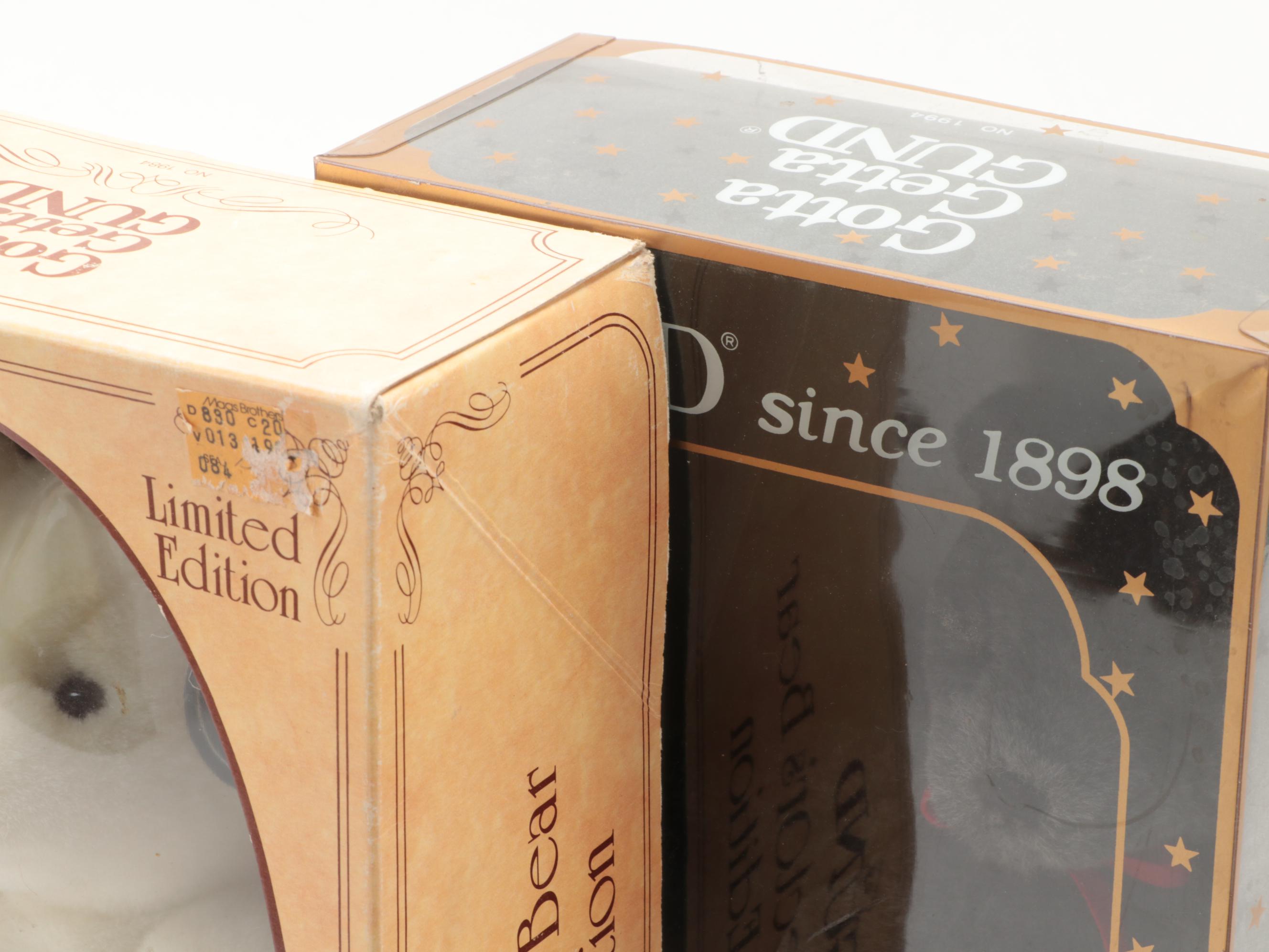 GUND Limited Edition Collector's Teddy Bears, 1980s-1990s