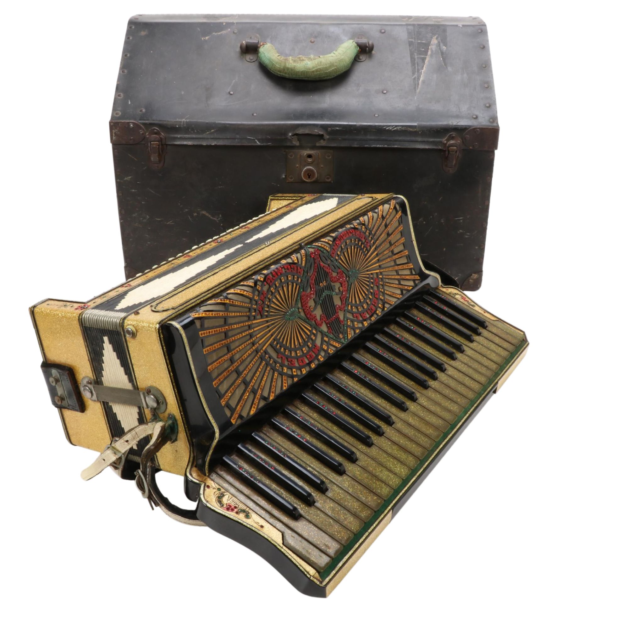 E. Galizi & Bro. "Special Model" 120 Bass Piano Accordion, 1920s