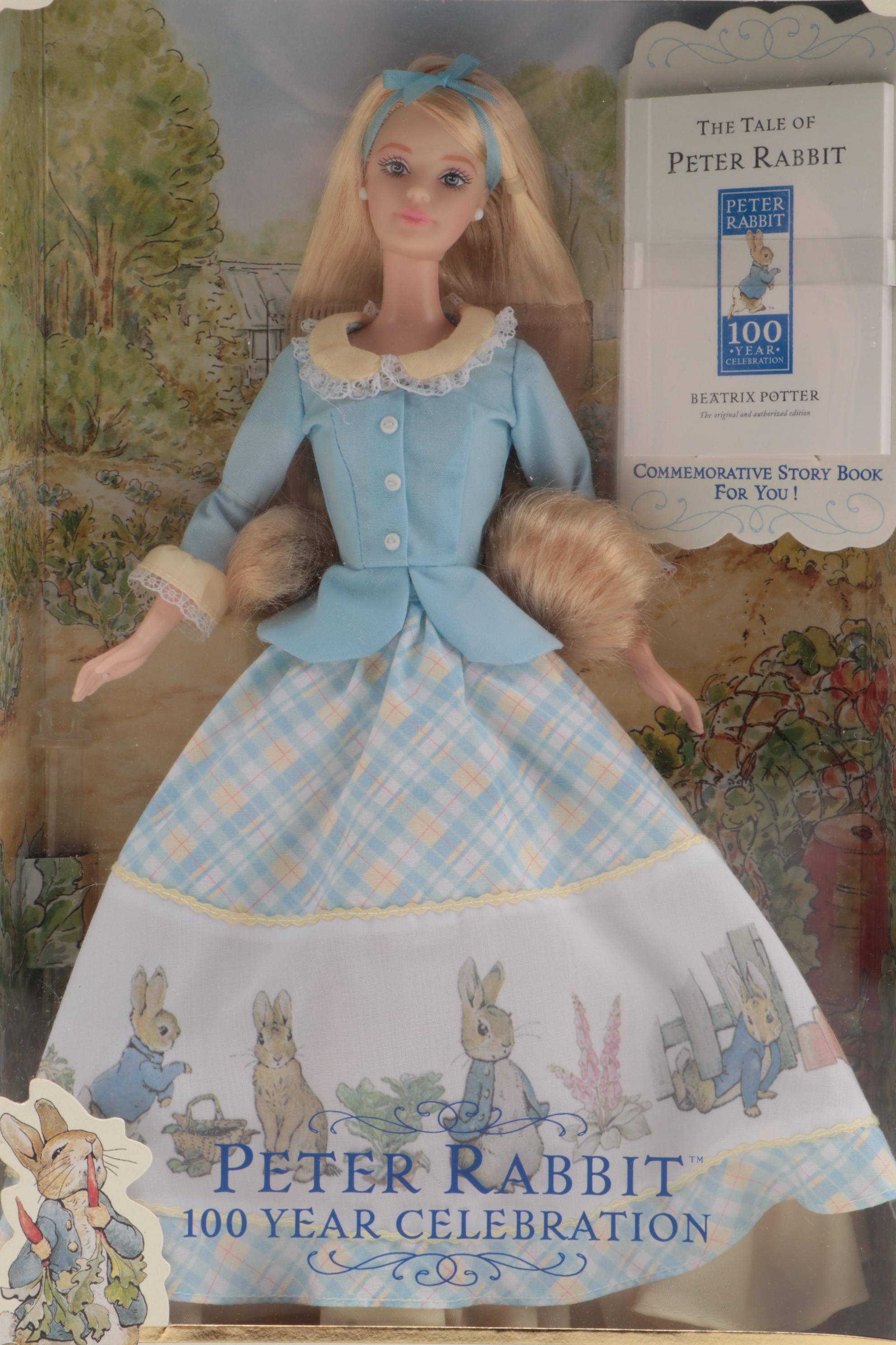 Mattel "The Wizard of Oz" Barbie and "The Tale of Peter Rabbit"  Barbie