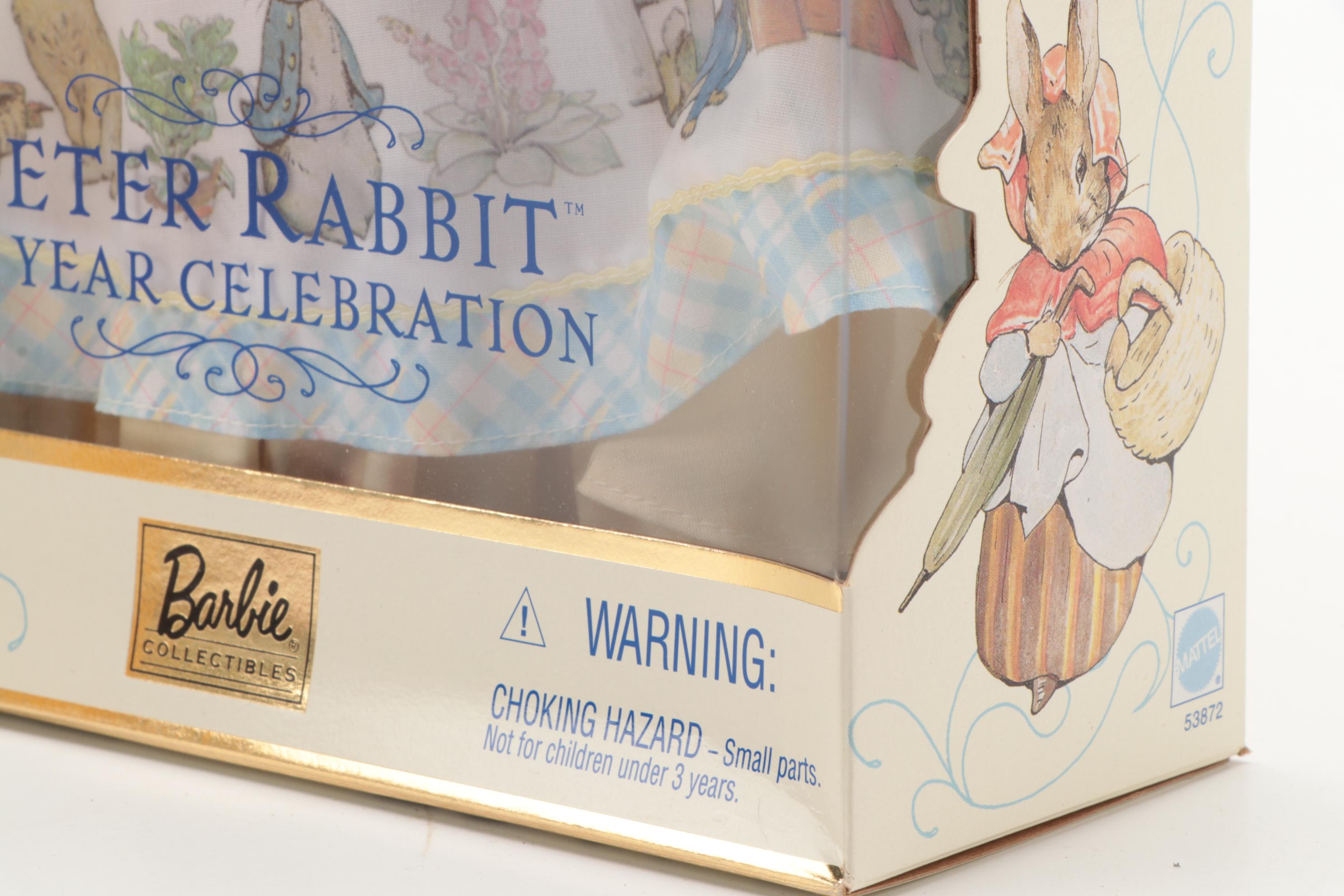 Mattel "The Wizard of Oz" Barbie and "The Tale of Peter Rabbit"  Barbie