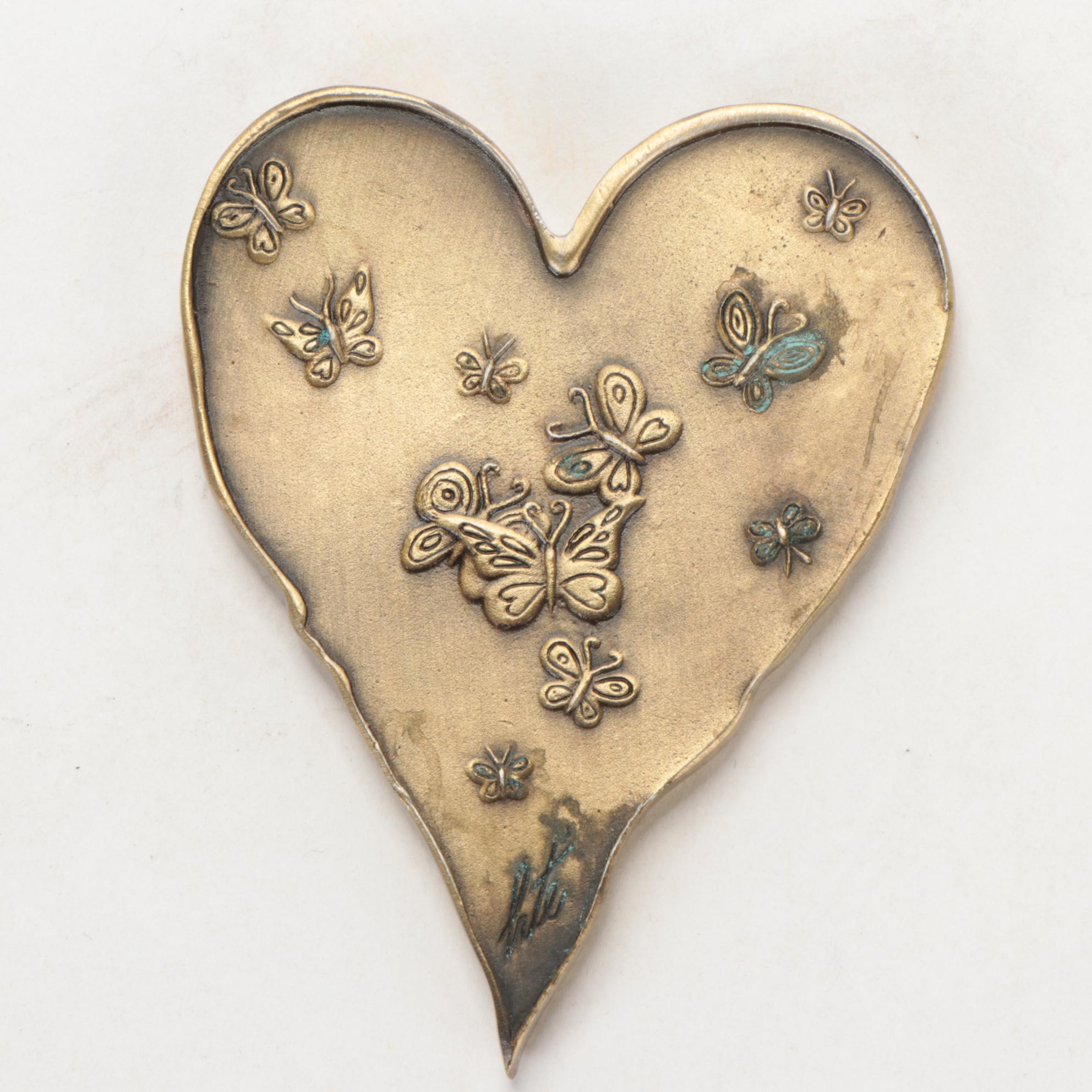 Bronze Tone Medallions after Erté