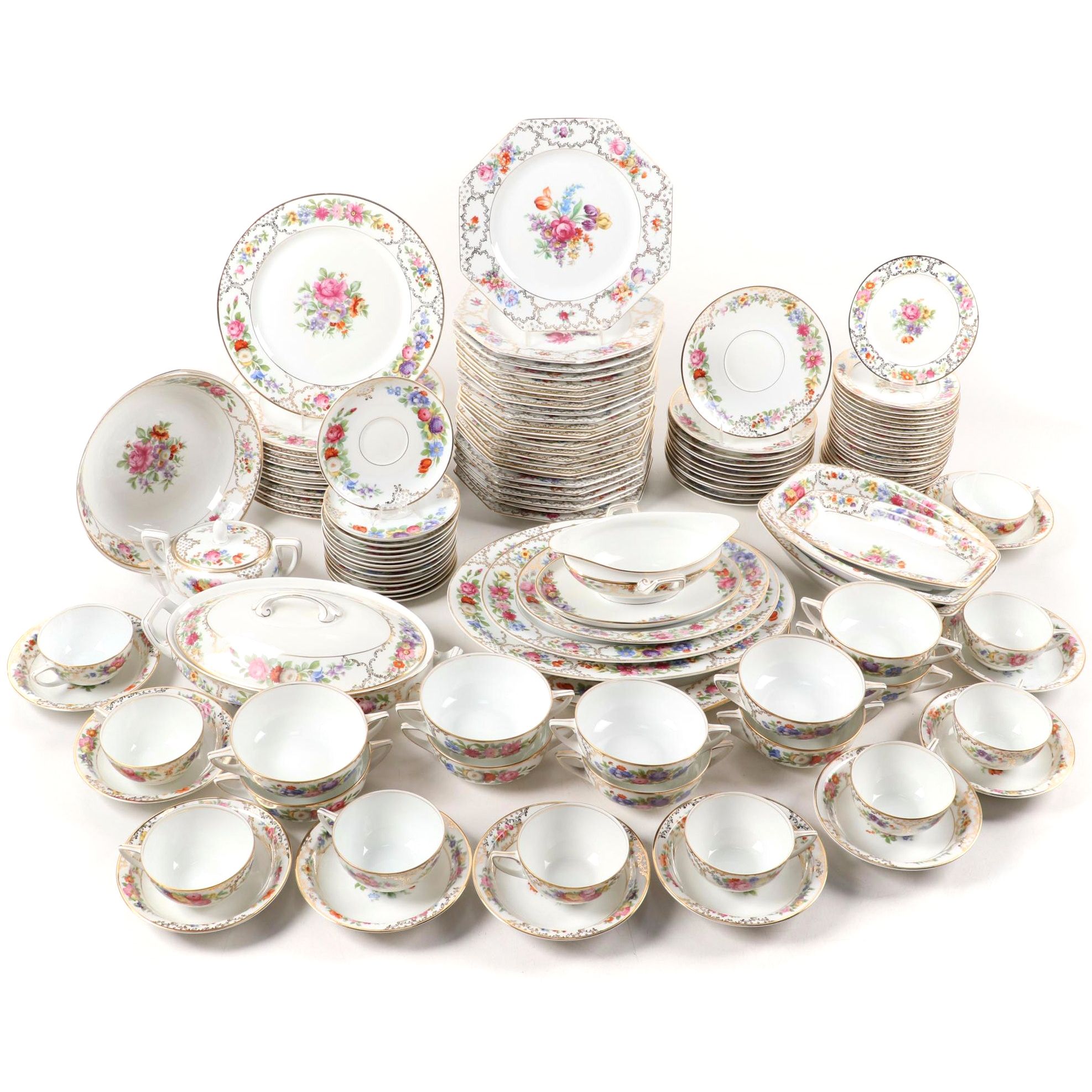 Rosenthal "The Dresden" Dinnerware, Early 20th Century