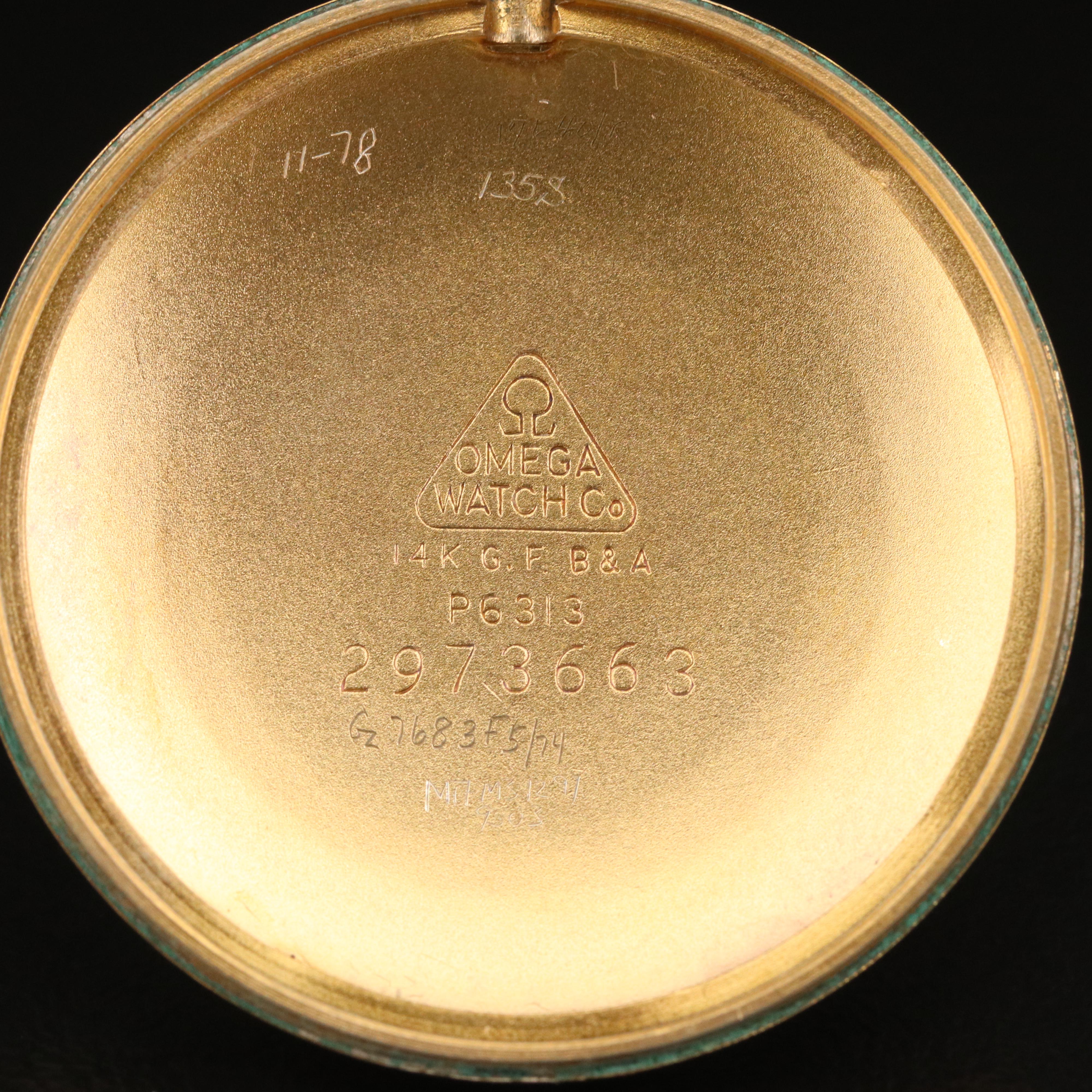 Circa 1967 Omega for American Motors Corporation 14K Gold Filled Watch