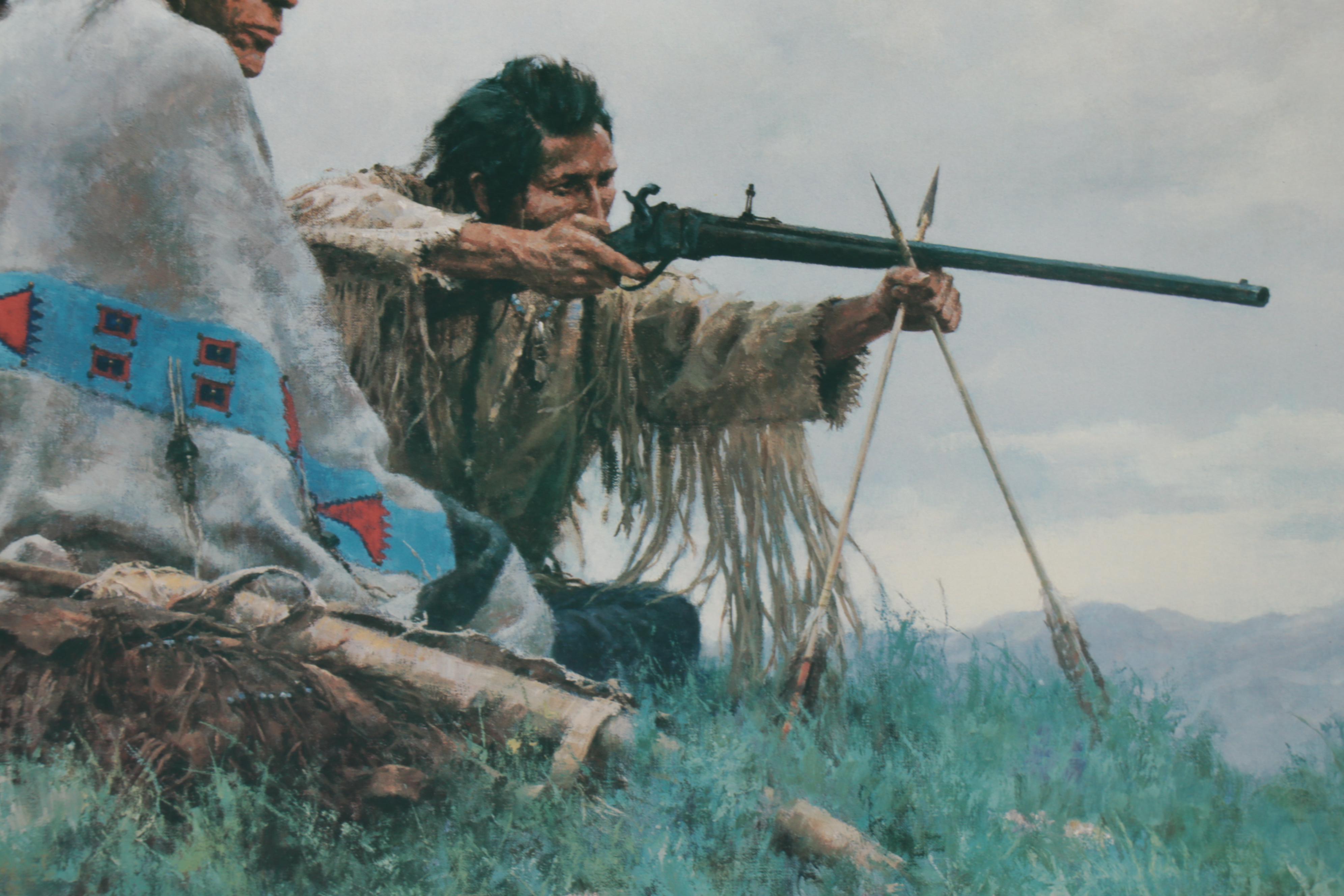 Cowboy Artist of America Museum Offset Lithograph Poster after Howard Terpning