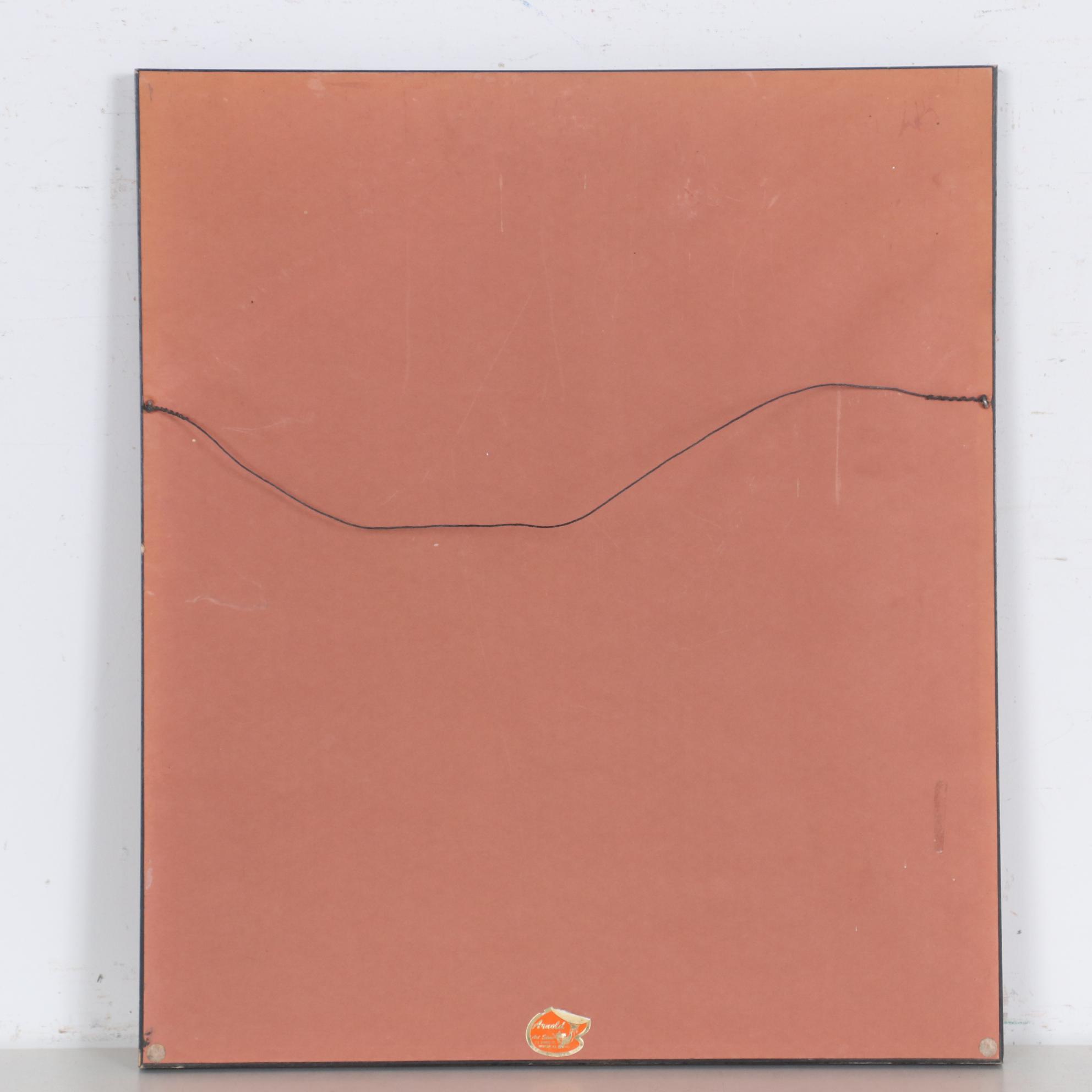 Sherry Steele Ink Drawing of an Owl, 1979